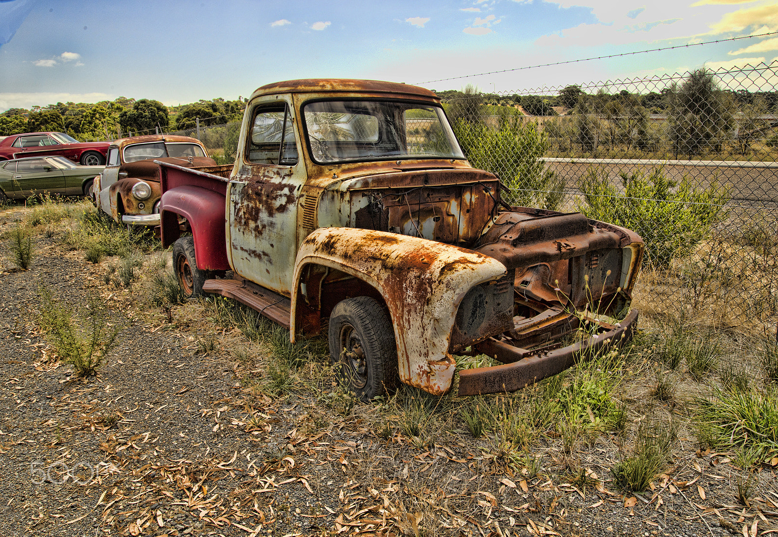 Canon EOS 6D + Sigma 24-105mm f/4 DG OS HSM | A sample photo. Rusty ute 1 photography