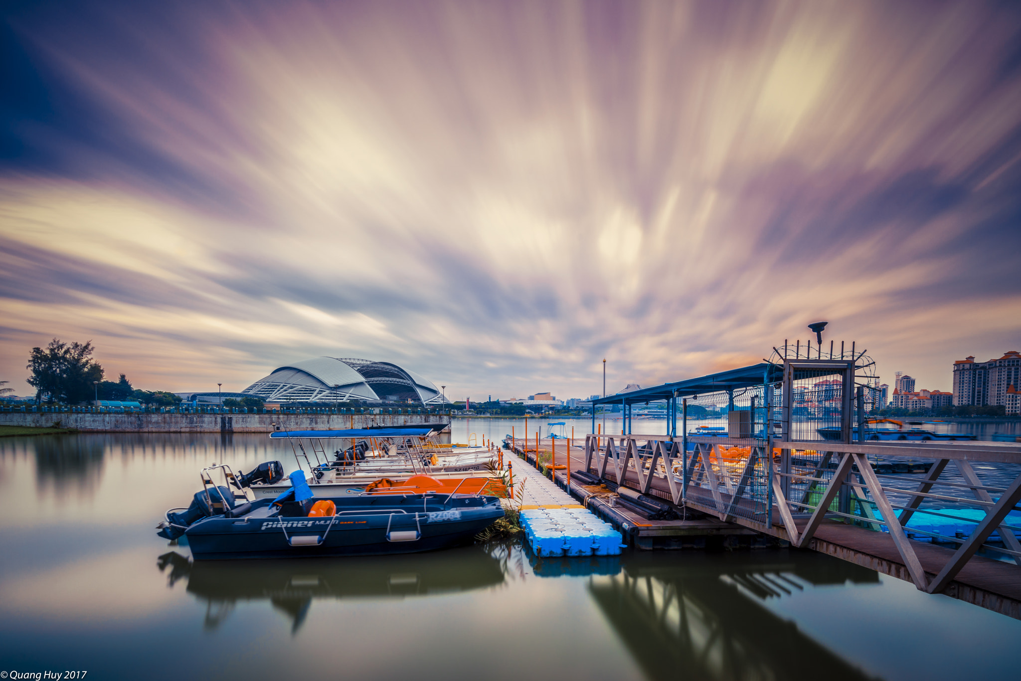 Sony a7R + Sony Vario-Tessar T* FE 16-35mm F4 ZA OSS sample photo. Kallang river  - the sunrise hadn't come photography