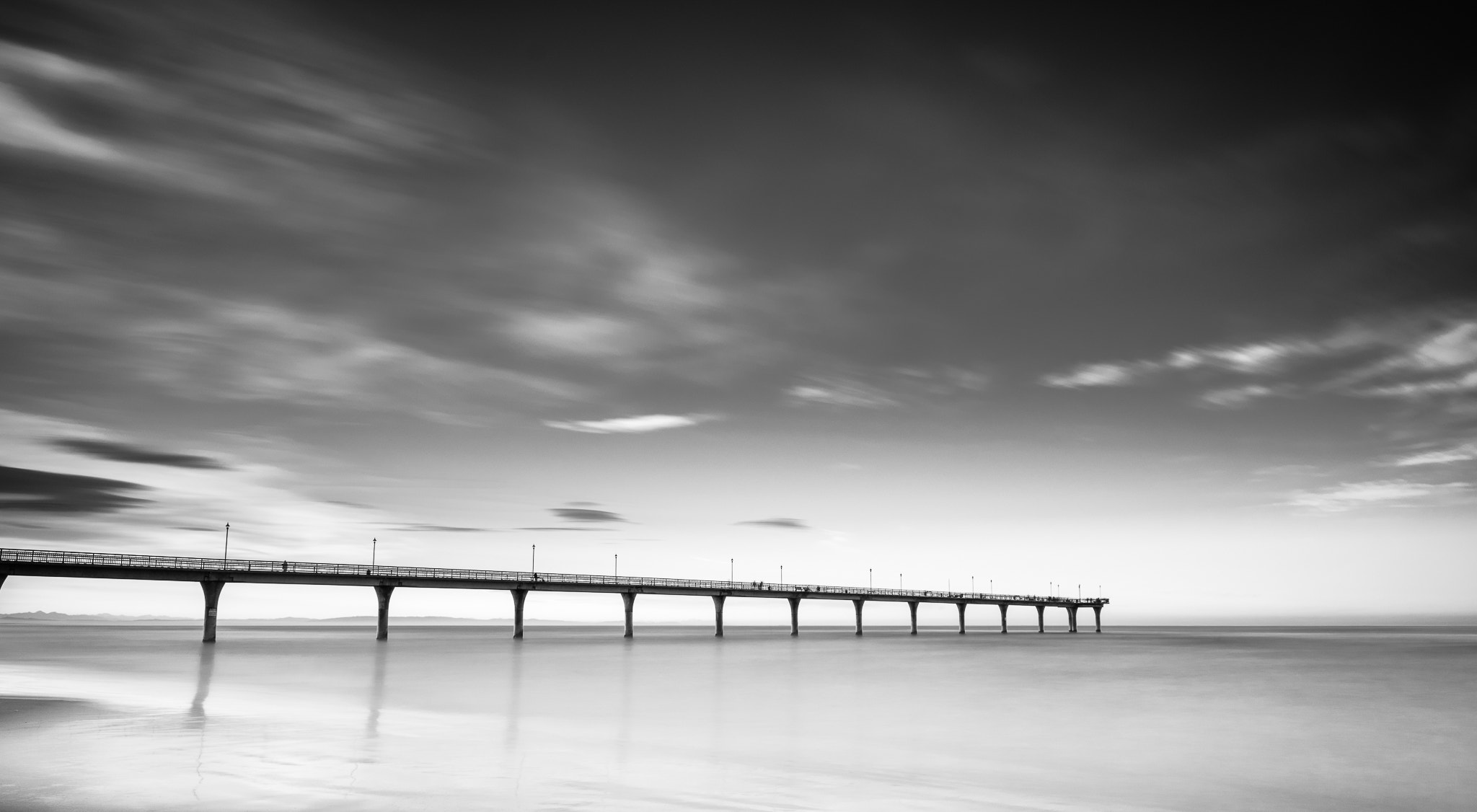 Nikon D5500 sample photo. New brighton pier photography