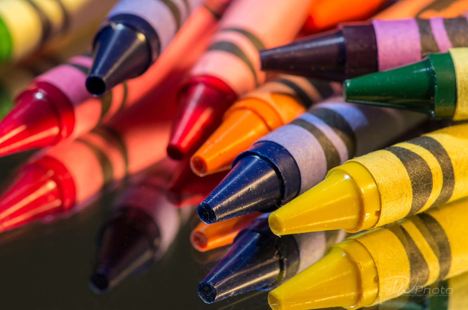 Pentax smc D-FA 100mm F2.8 Macro WR sample photo. Crayons photography