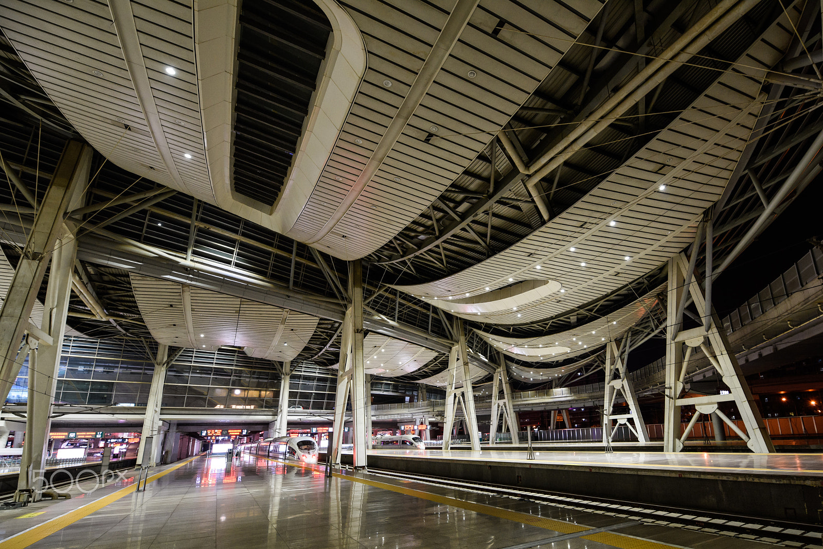 Nikon D810 sample photo. Beijing south railway station photography