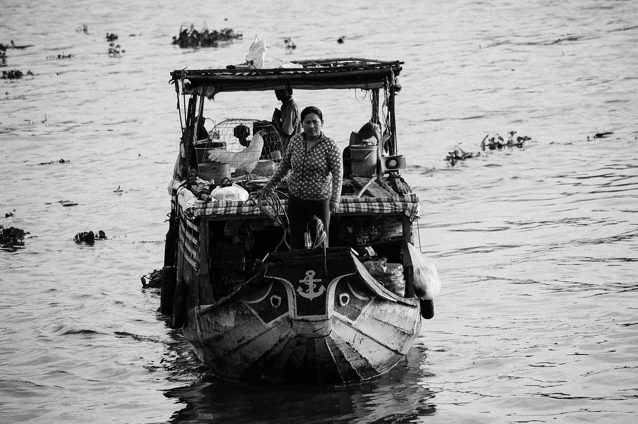 Nikon D40 sample photo. Business in mekong delta photography