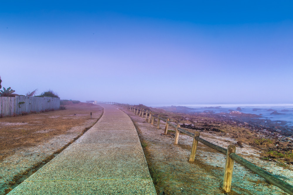 Canon EF 17-40mm F4L USM sample photo. Misty early beach 7 photography