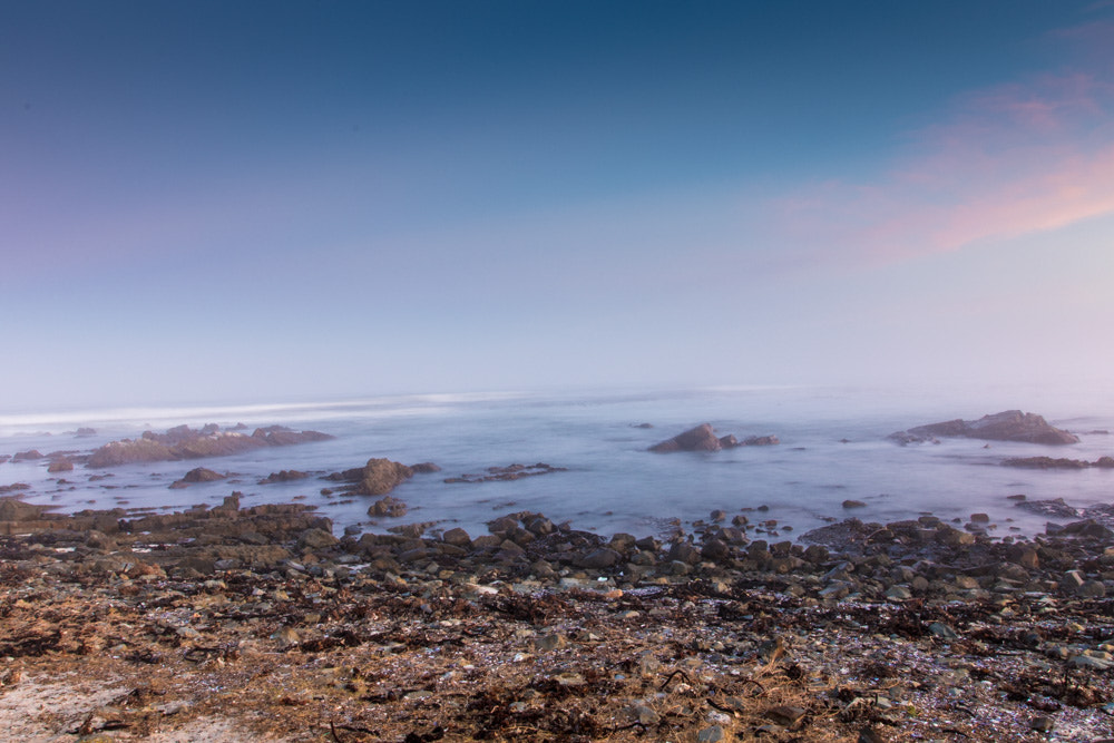 Canon EF 17-40mm F4L USM sample photo. Misty early beach 6 photography