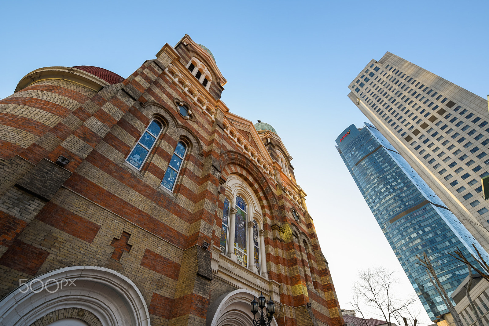 Nikon D810 sample photo. Tianjin, china - st joseph 's cathedral church photography