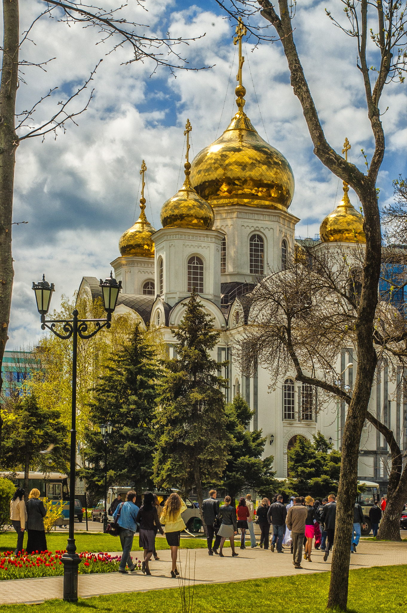 Nikon D70 sample photo. Krasnodar. alexander nevsky cathedral photography