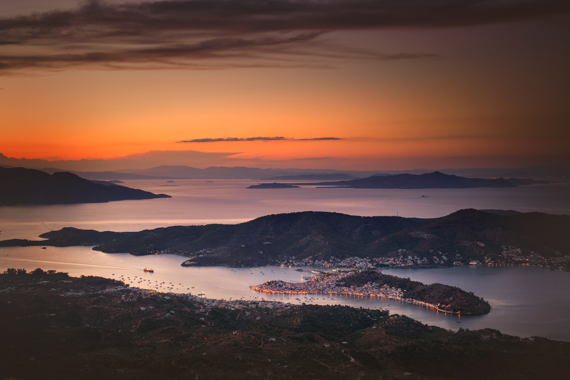 Samsung NX 30mm F2 Pancake sample photo. Poros from above photography
