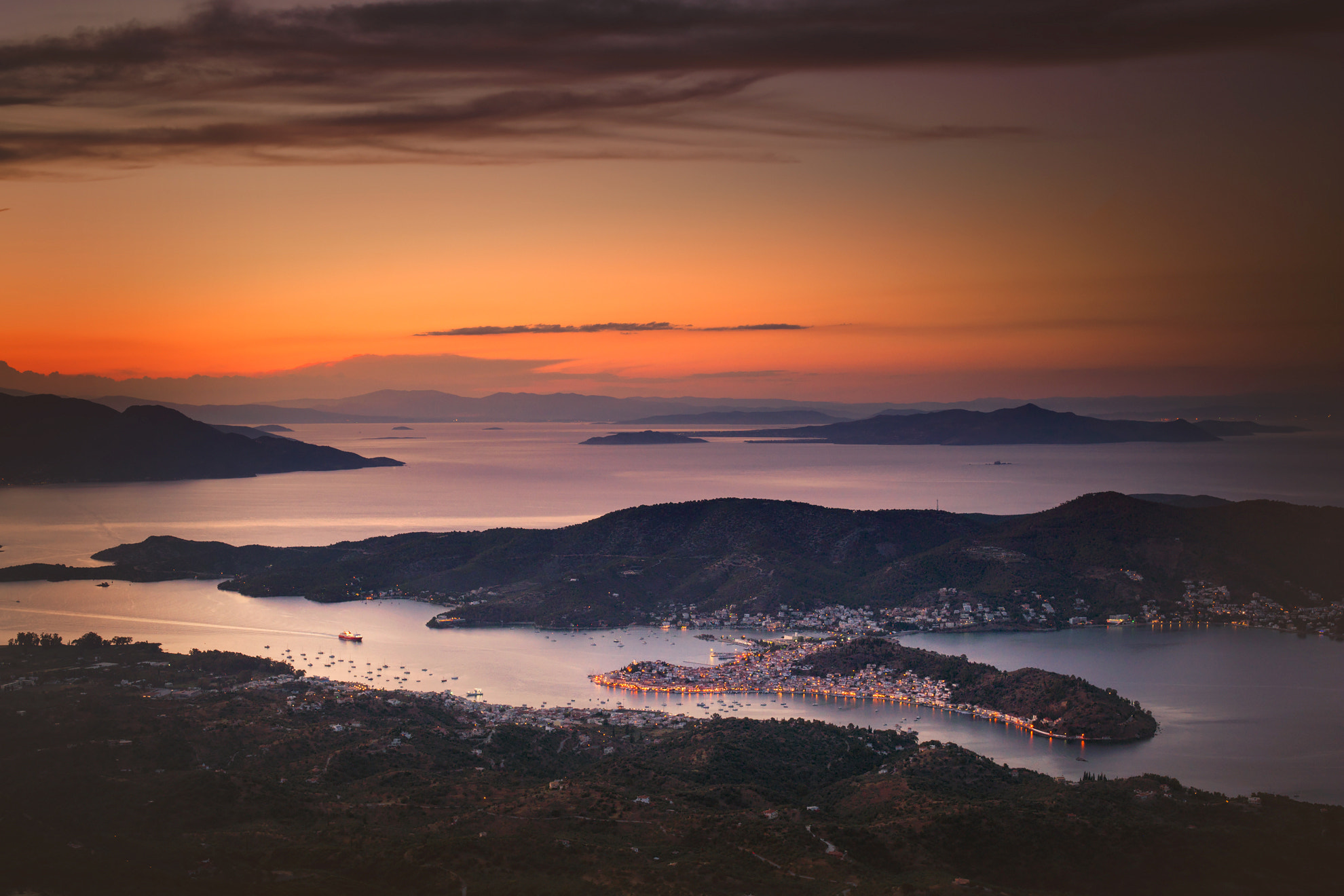 Samsung NX300 + Samsung NX 30mm F2 Pancake sample photo. Poros from above photography