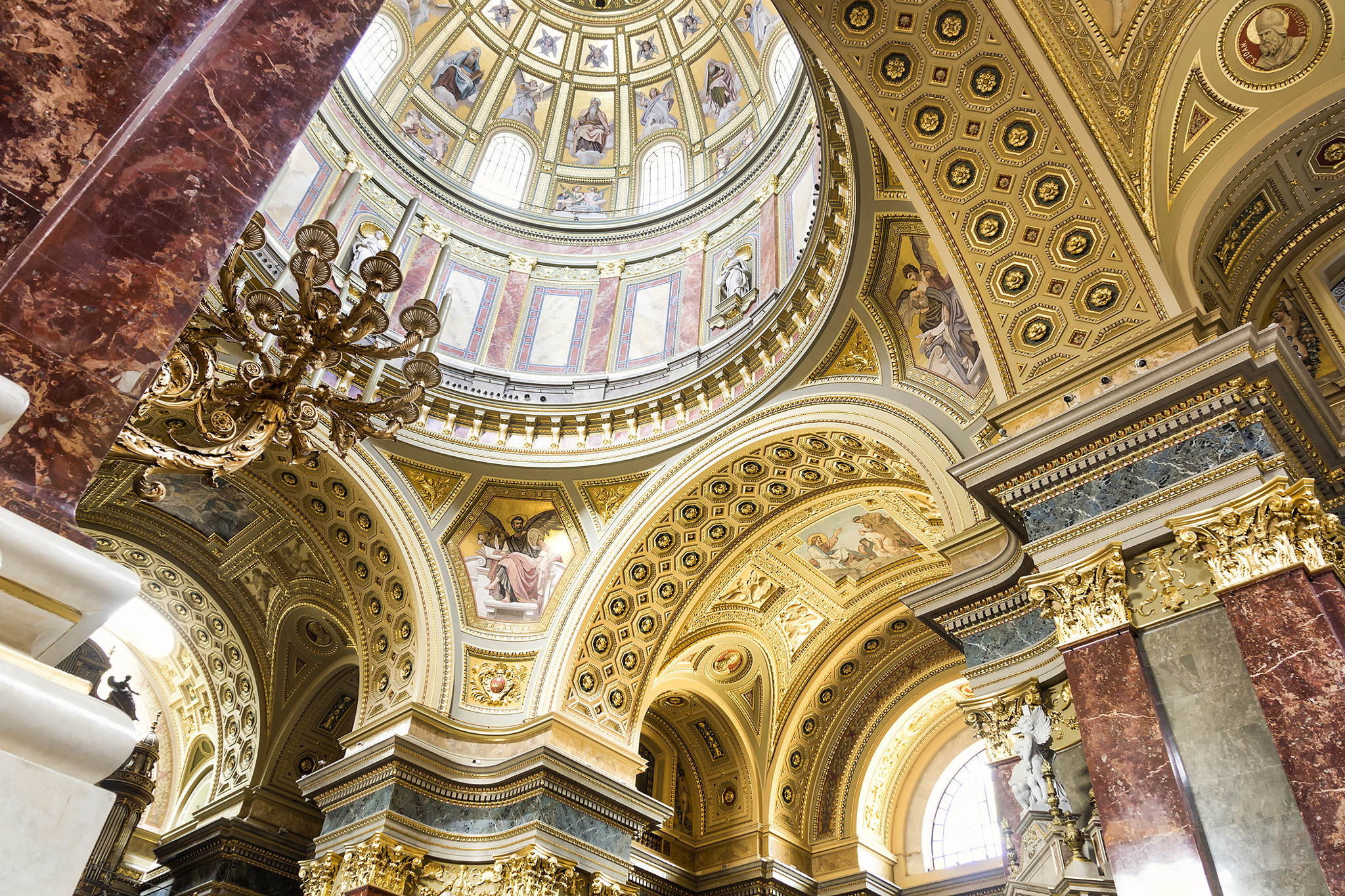 17-50mm F2.8 sample photo. St. stephen's basilica, interior panorama photography