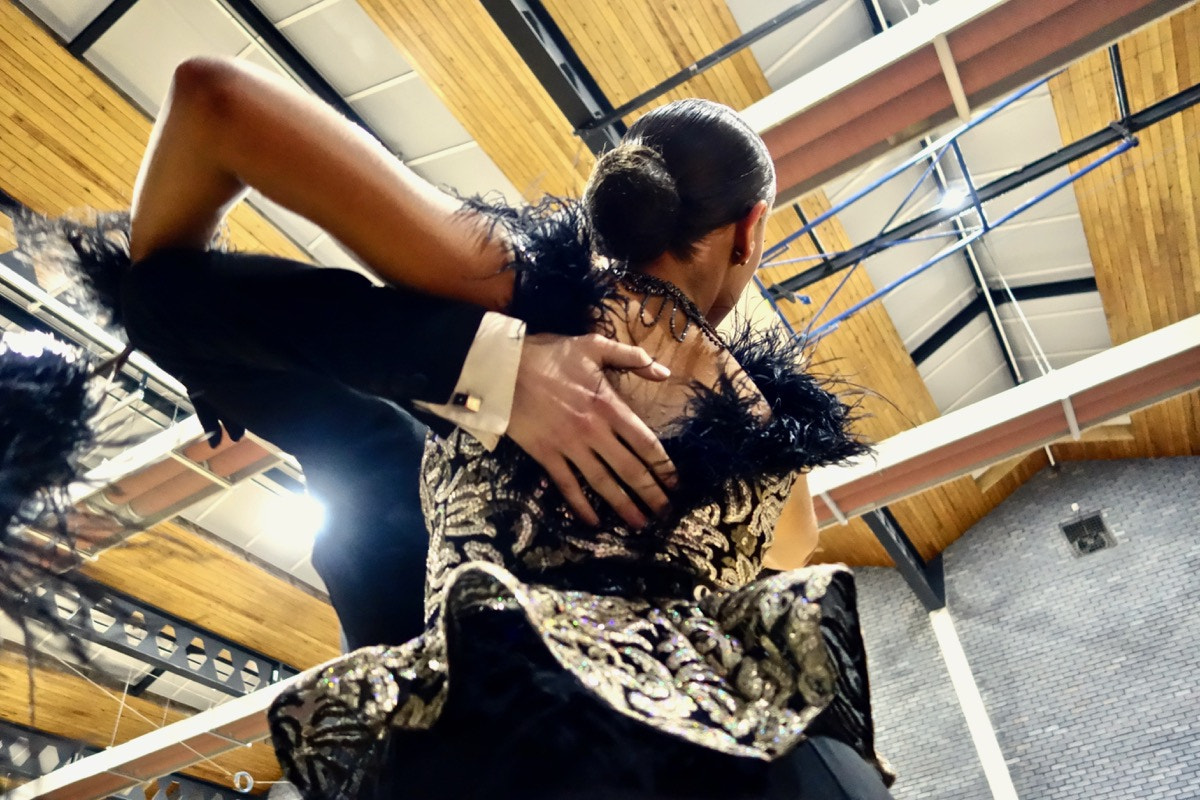 Sony Cyber-shot DSC-RX100 II sample photo. Dancesport up close photography