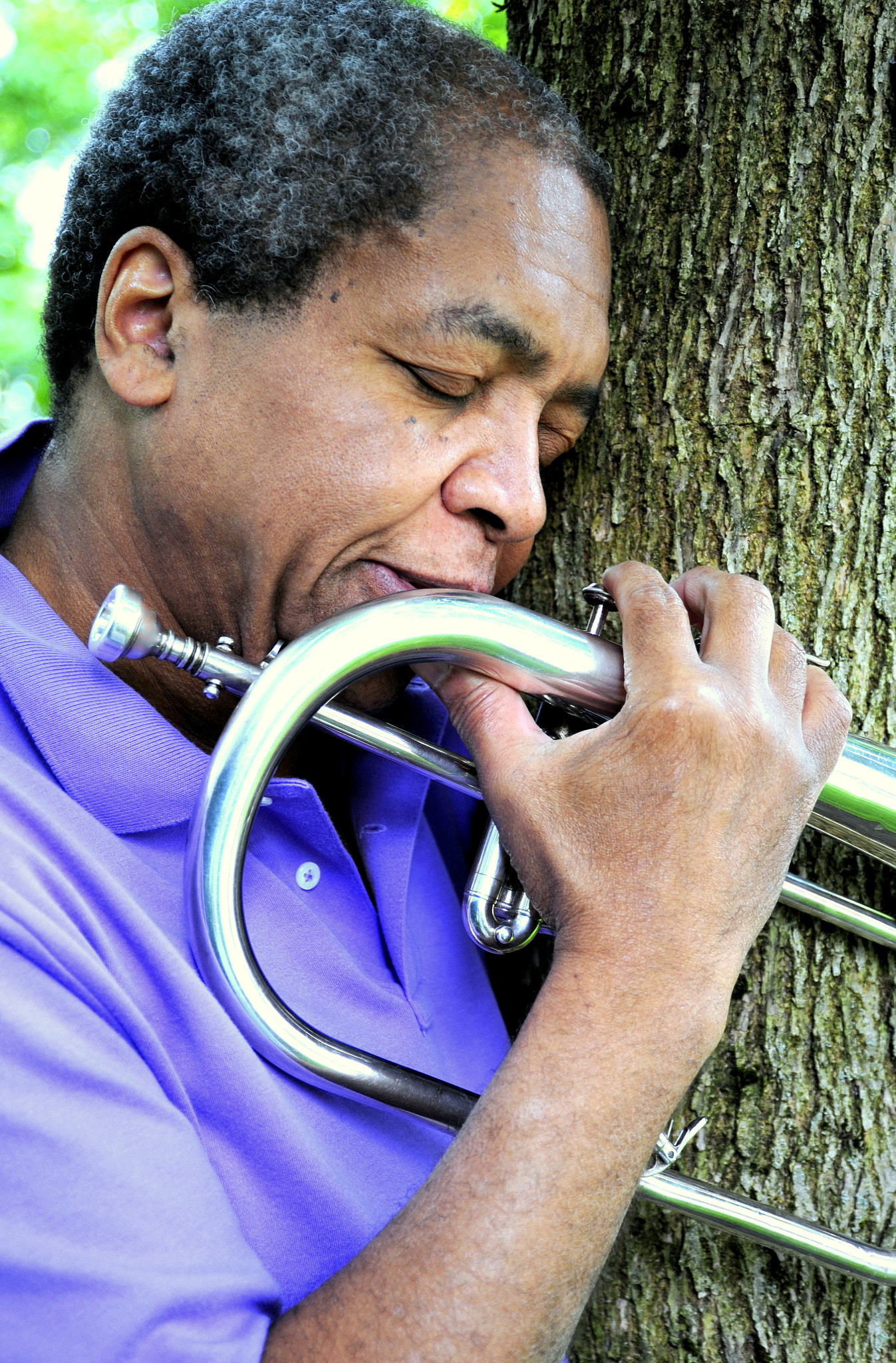 Nikon D3 sample photo. Jazz musician. photography