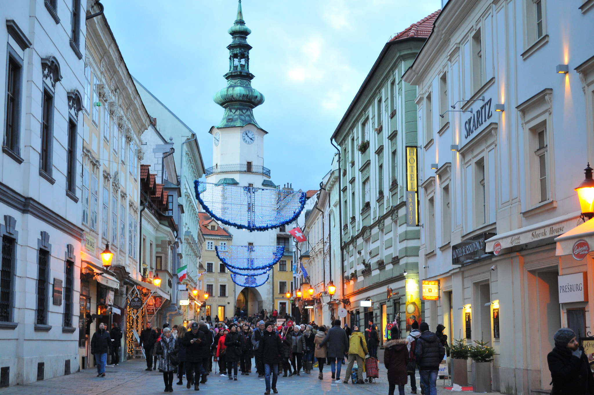 Nikon D300 sample photo. Christmas in slovakia,bratislava photography