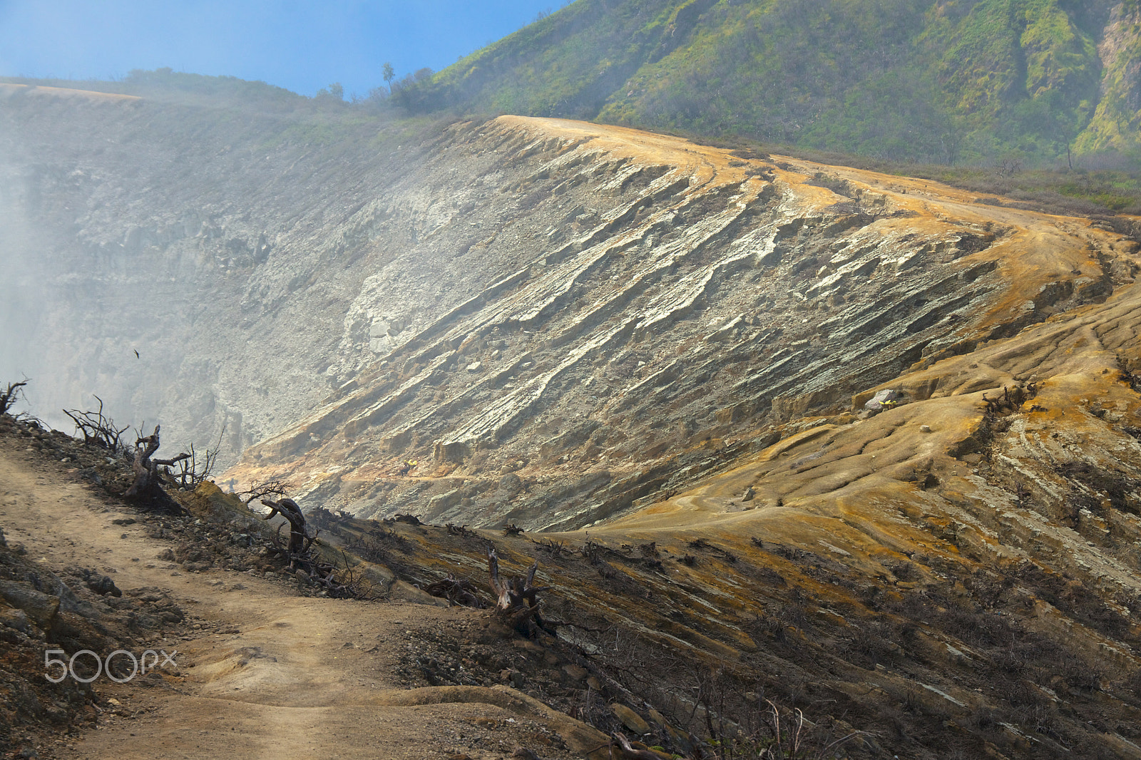 Sony Alpha DSLR-A580 sample photo. The way into ijen photography