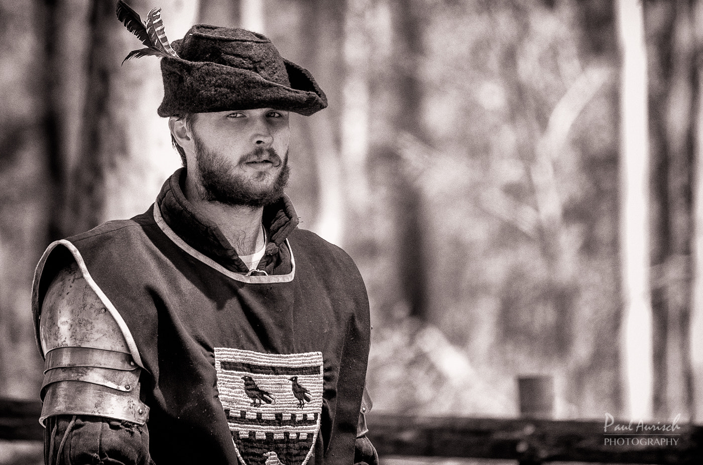 Nikon AF-S Nikkor 70-200mm F4G ED VR sample photo. Medieval knight photography