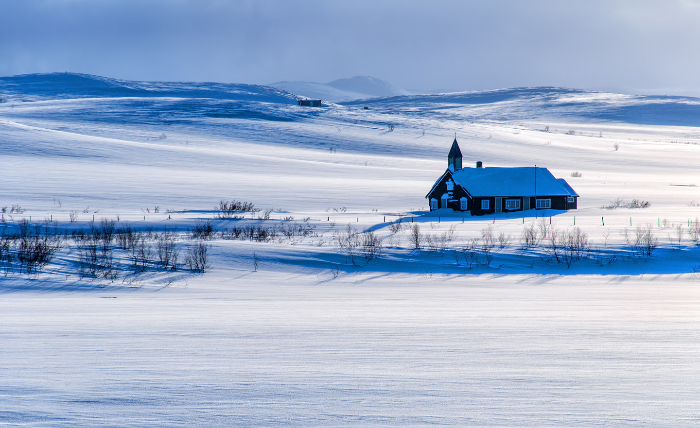 Nikon D300 sample photo. House in (s)nowhere photography
