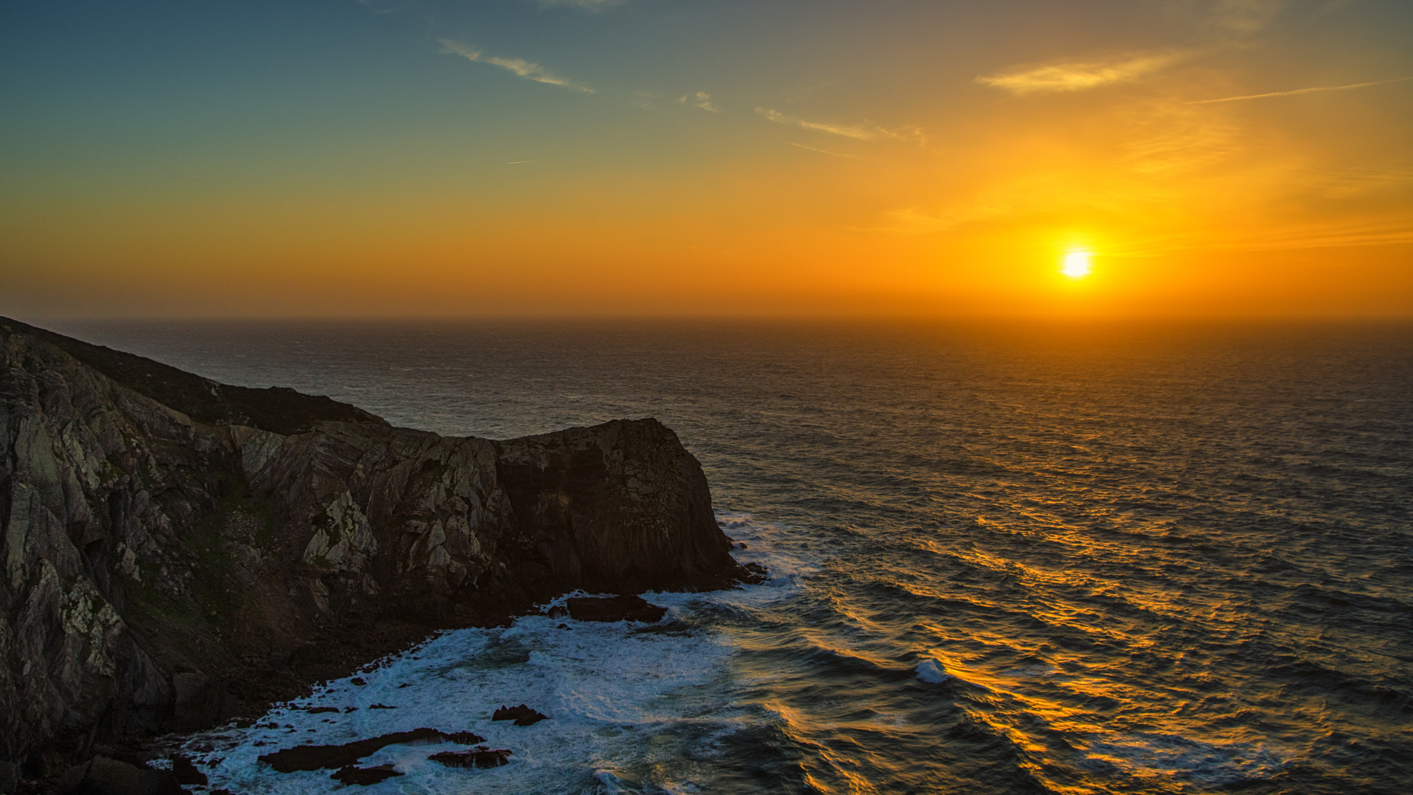 HD PENTAX-D FA 28-105mm F3.5-5.6 ED DC WR sample photo. Sunset at the westcoast photography