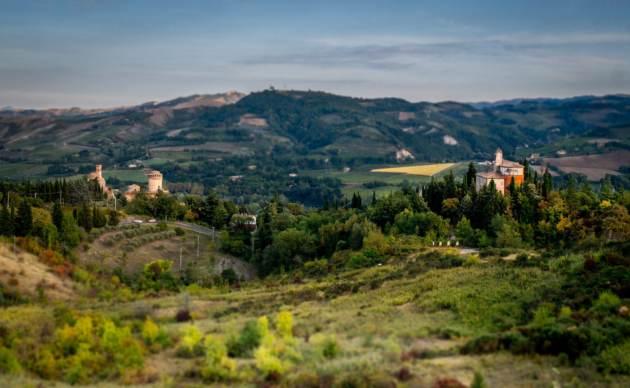 Panasonic Lumix DMC-G6 sample photo. The three hills of brisighella photography