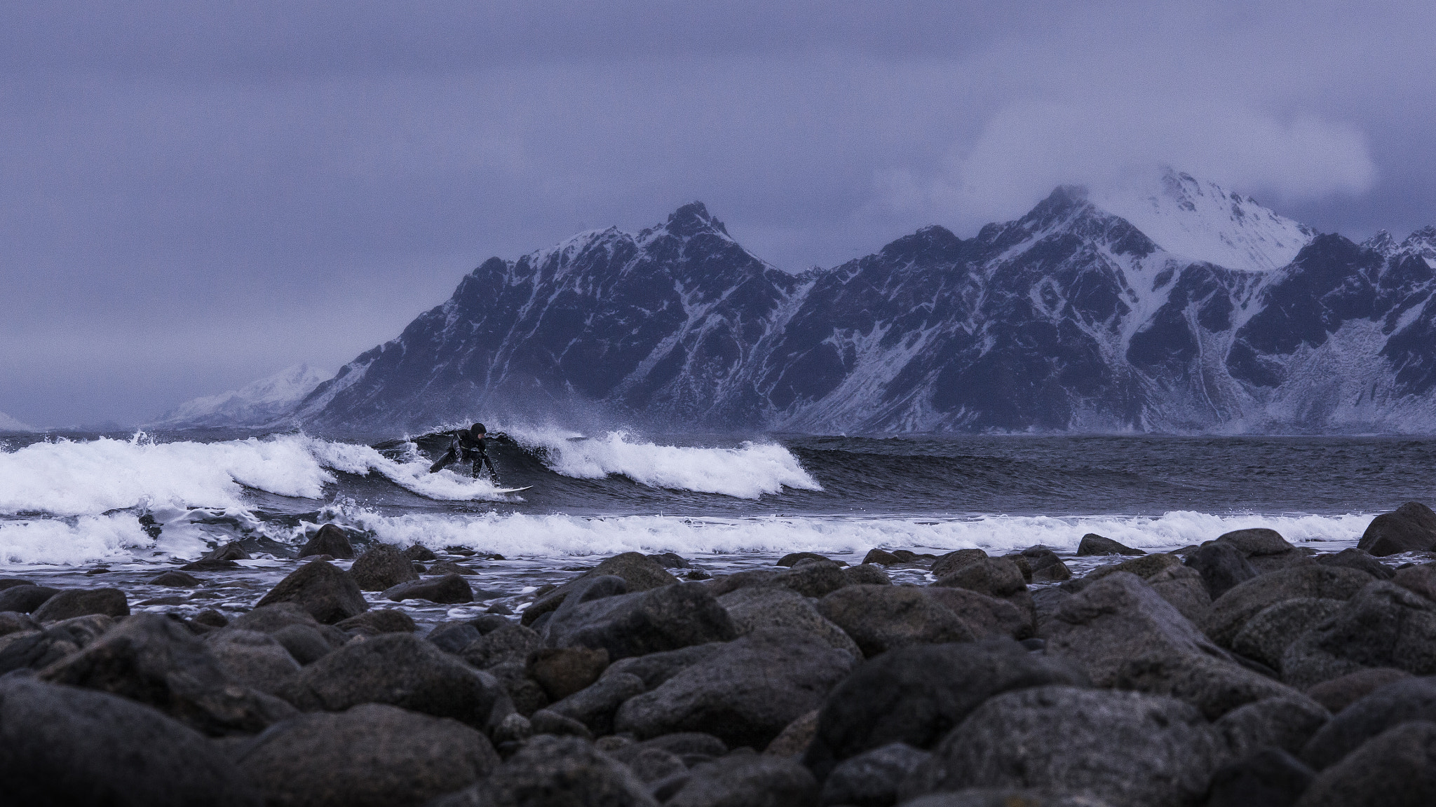 Sigma 150-500mm F5-6.3 DG OS HSM sample photo. Arctic surfer photography