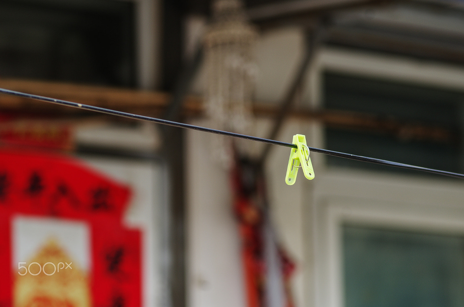 Pentax smc D-FA 100mm F2.8 Macro WR sample photo. Clothespin is a green photography