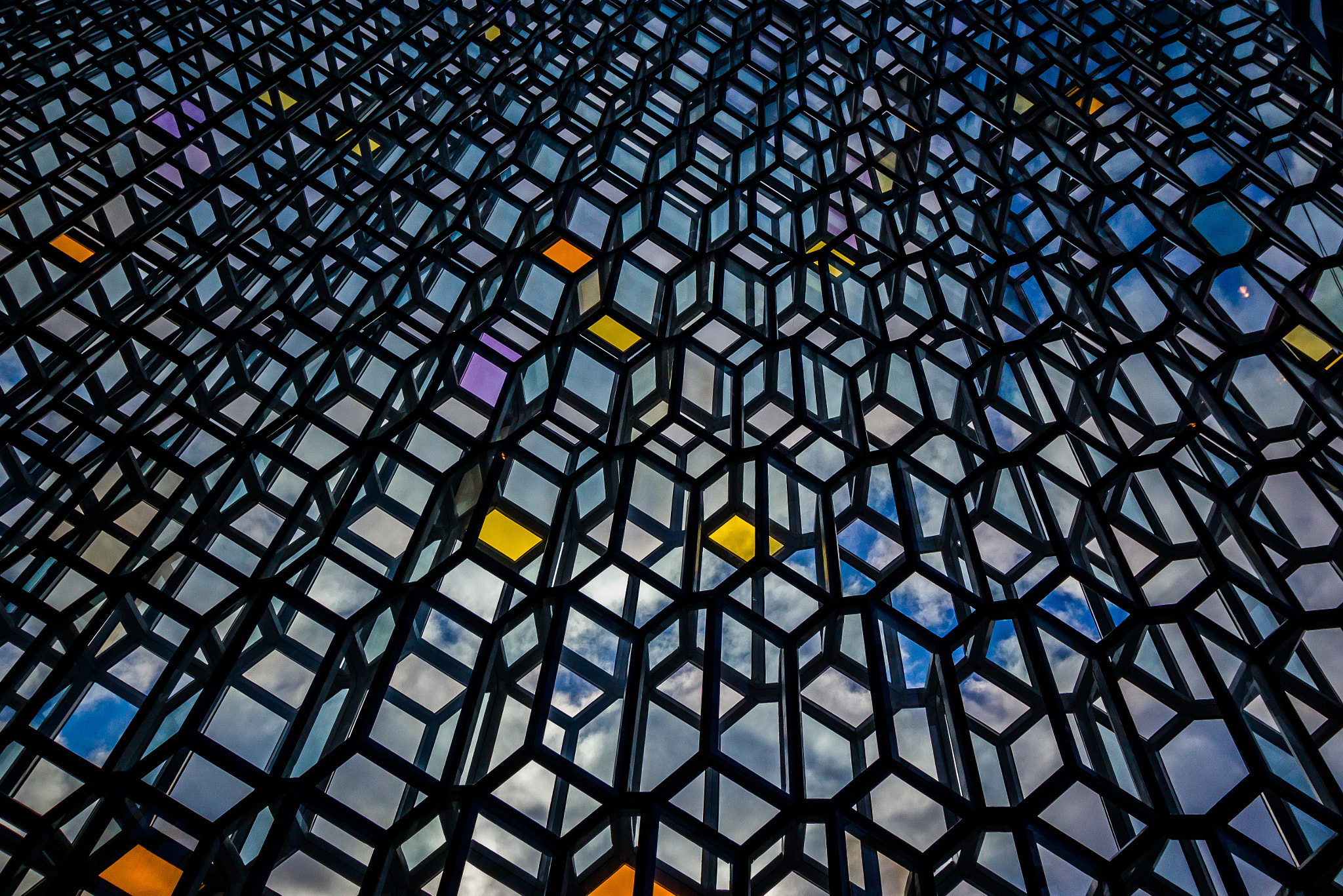 Canon EOS 60D sample photo. Harpa reykjavik concert hallharp photography