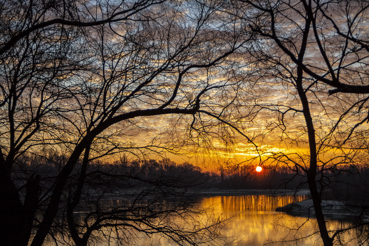 Canon EF-S 18-135mm F3.5-5.6 IS sample photo. Morning on the desna river photography