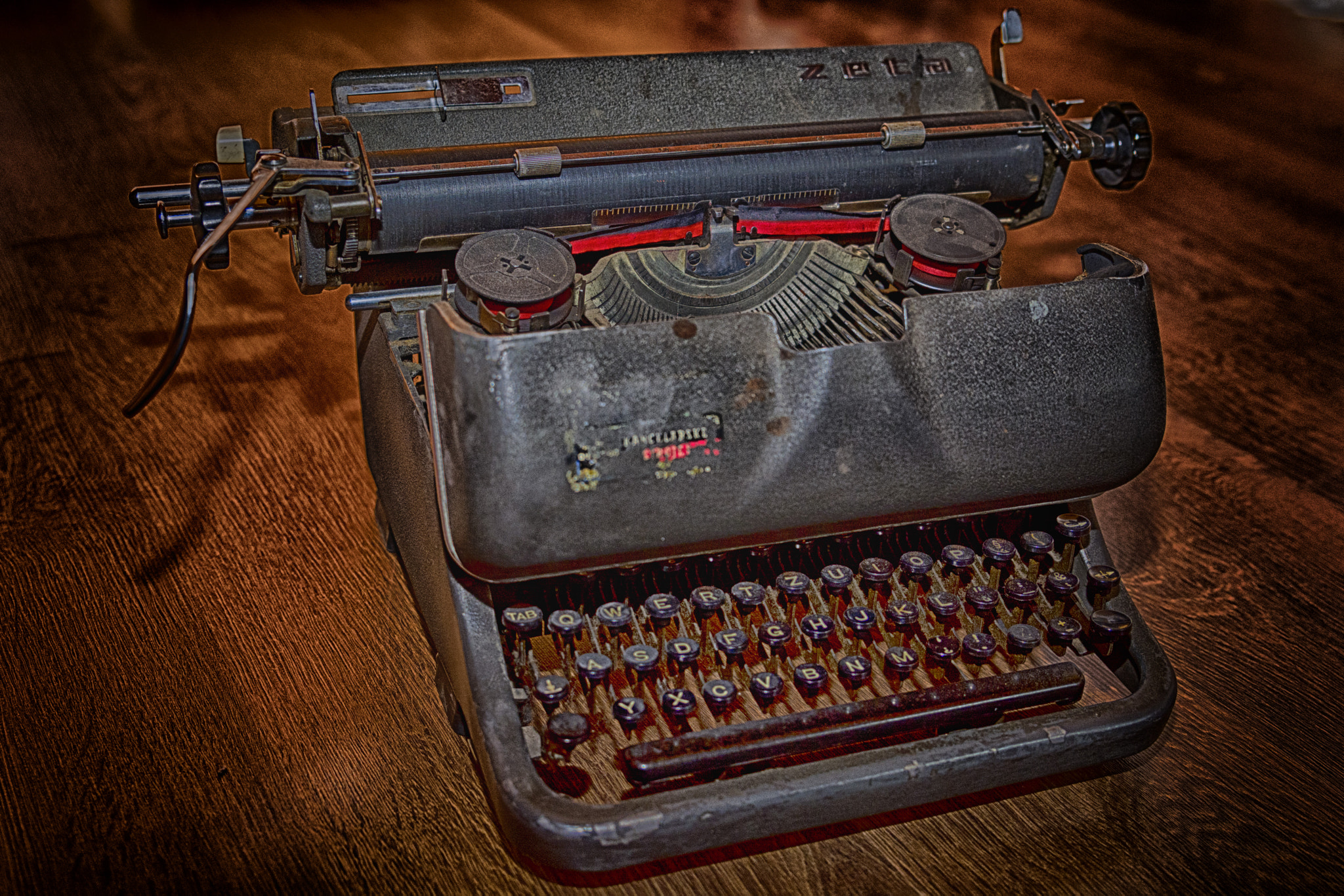 Tamron SP 24-70mm F2.8 Di VC USD sample photo. Typewriter photography