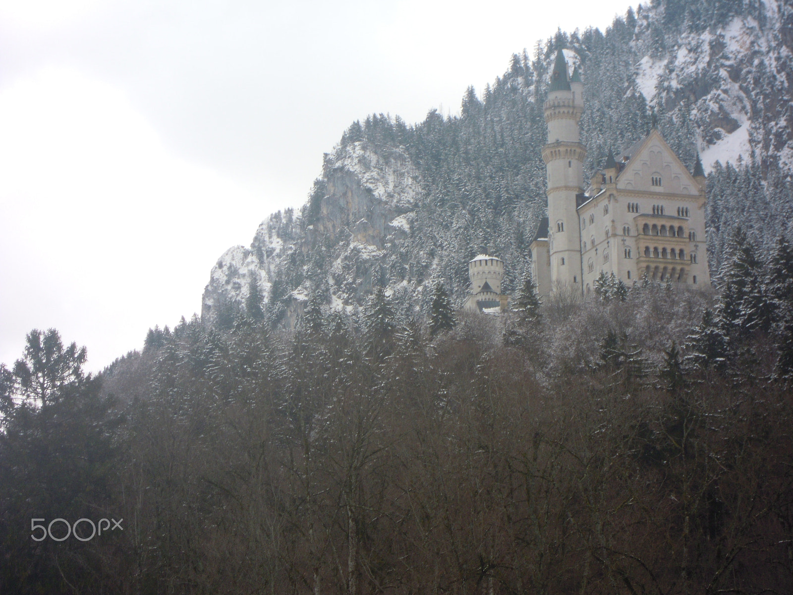 Nikon Coolpix S5100 sample photo. Neuschwanstein castle photography