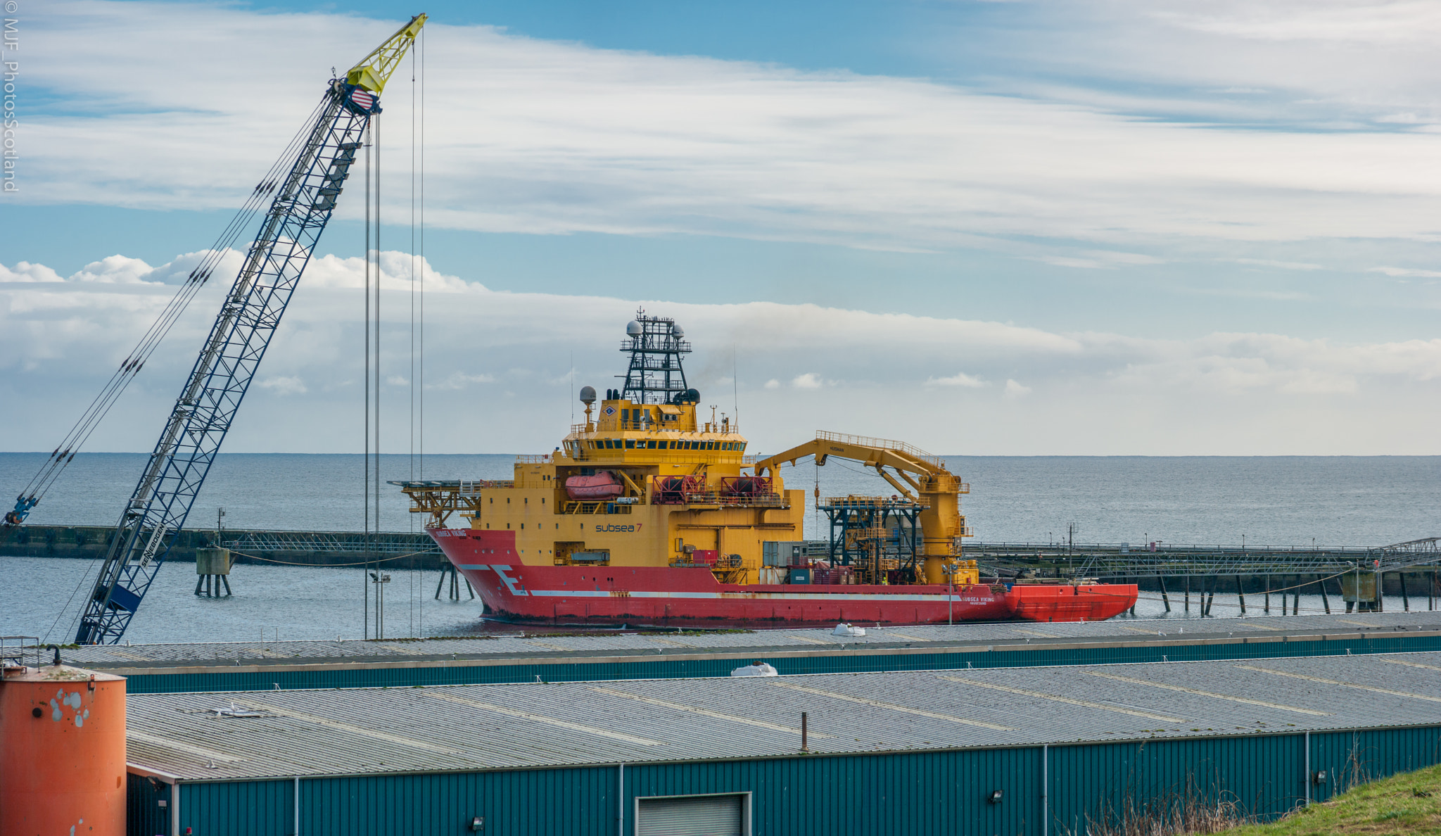 Samsung GX-20 sample photo. Subsea viking. peterhead. photography