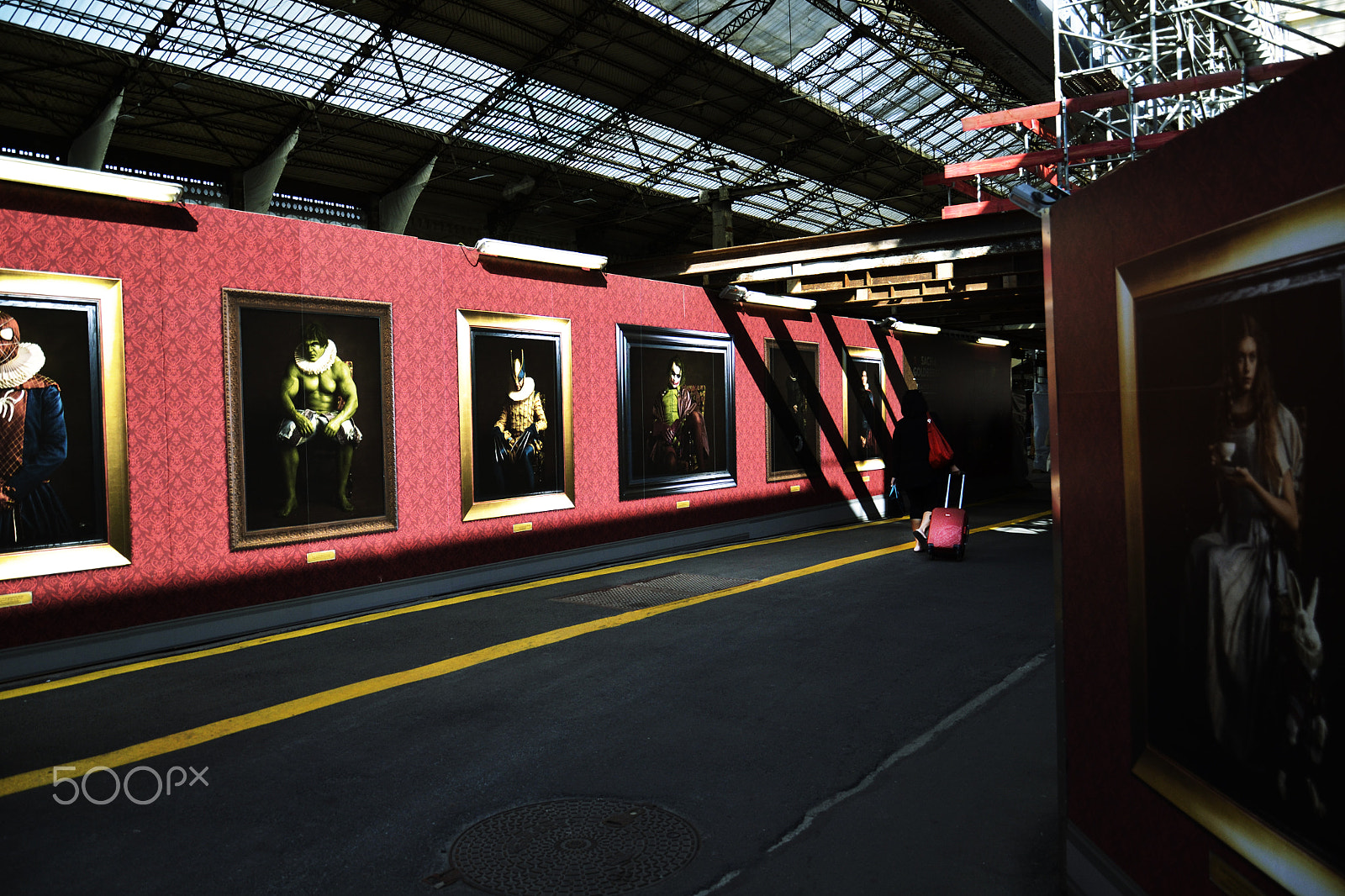 Sigma 18-200mm F3.5-6.3 DC OS HSM sample photo. At the station photography