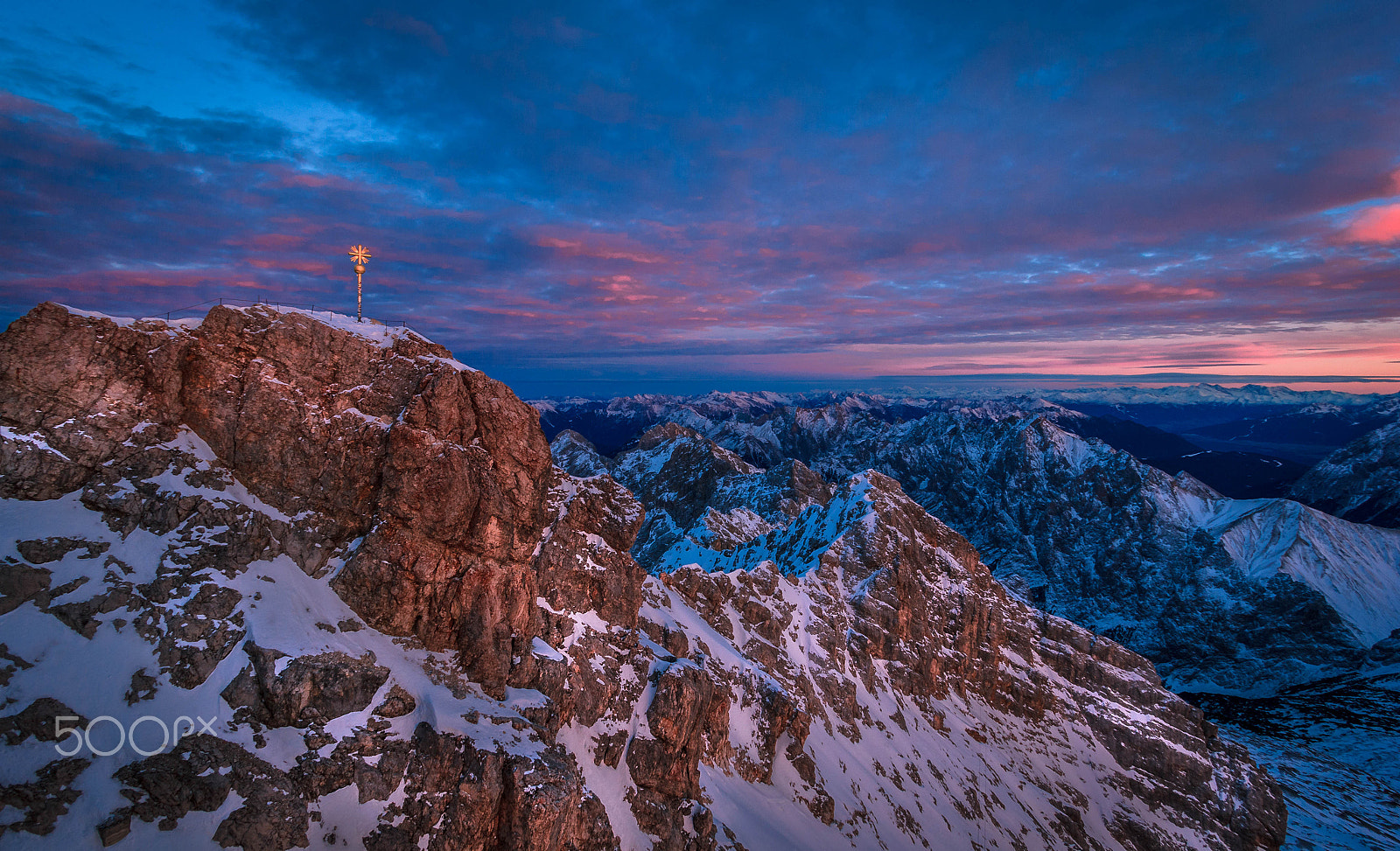 Canon EF-S 10-22mm F3.5-4.5 USM sample photo. Top of zugspitze photography