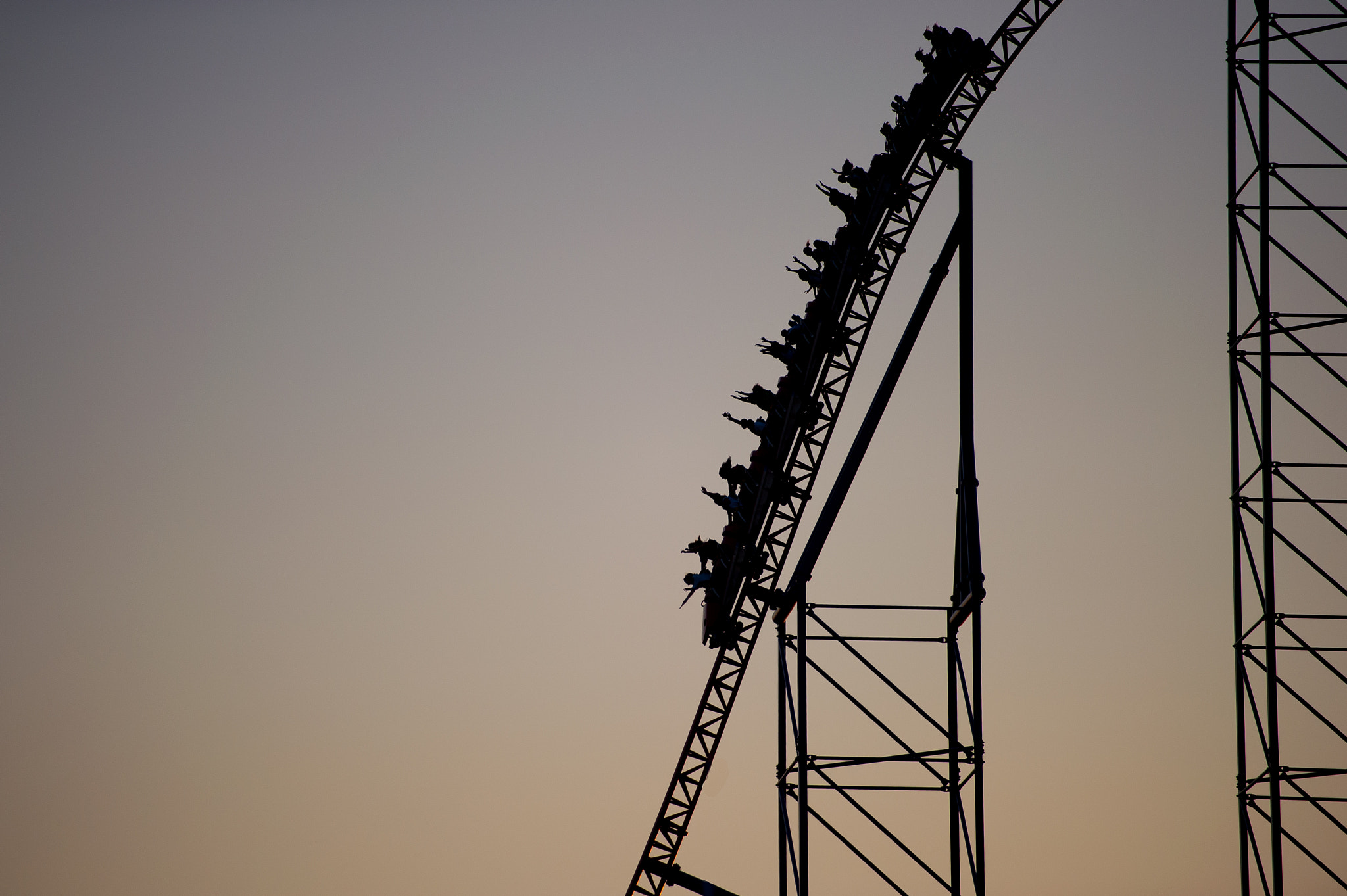 Nikon D3S sample photo. Scary ride photography