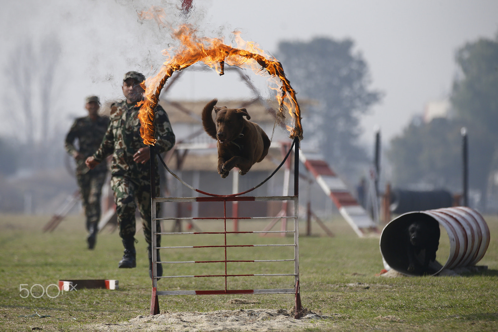 Canon EOS-1D X + Canon EF 70-200mm F2.8L IS II USM sample photo. Rehearsal for ghode festival in nepal photography