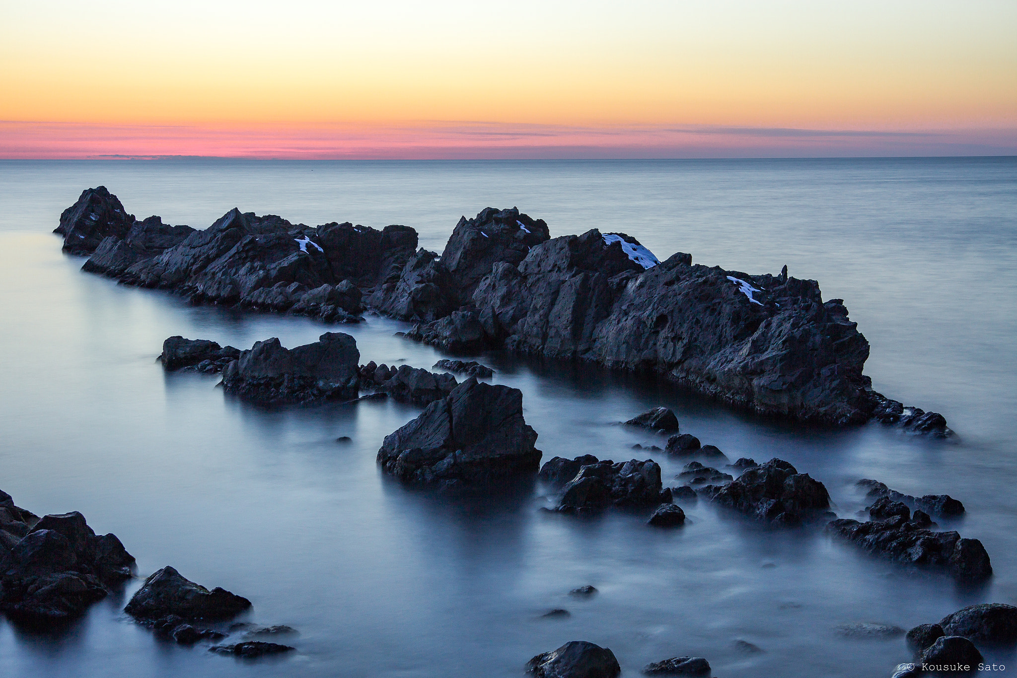 Canon EOS 7D + Sigma 18-35mm f/1.8 DC HSM sample photo. Sea of japan sunset 3 photography