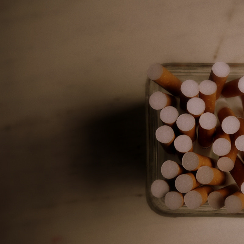Panasonic Lumix DMC-GF5 sample photo. Cigarette filter photography