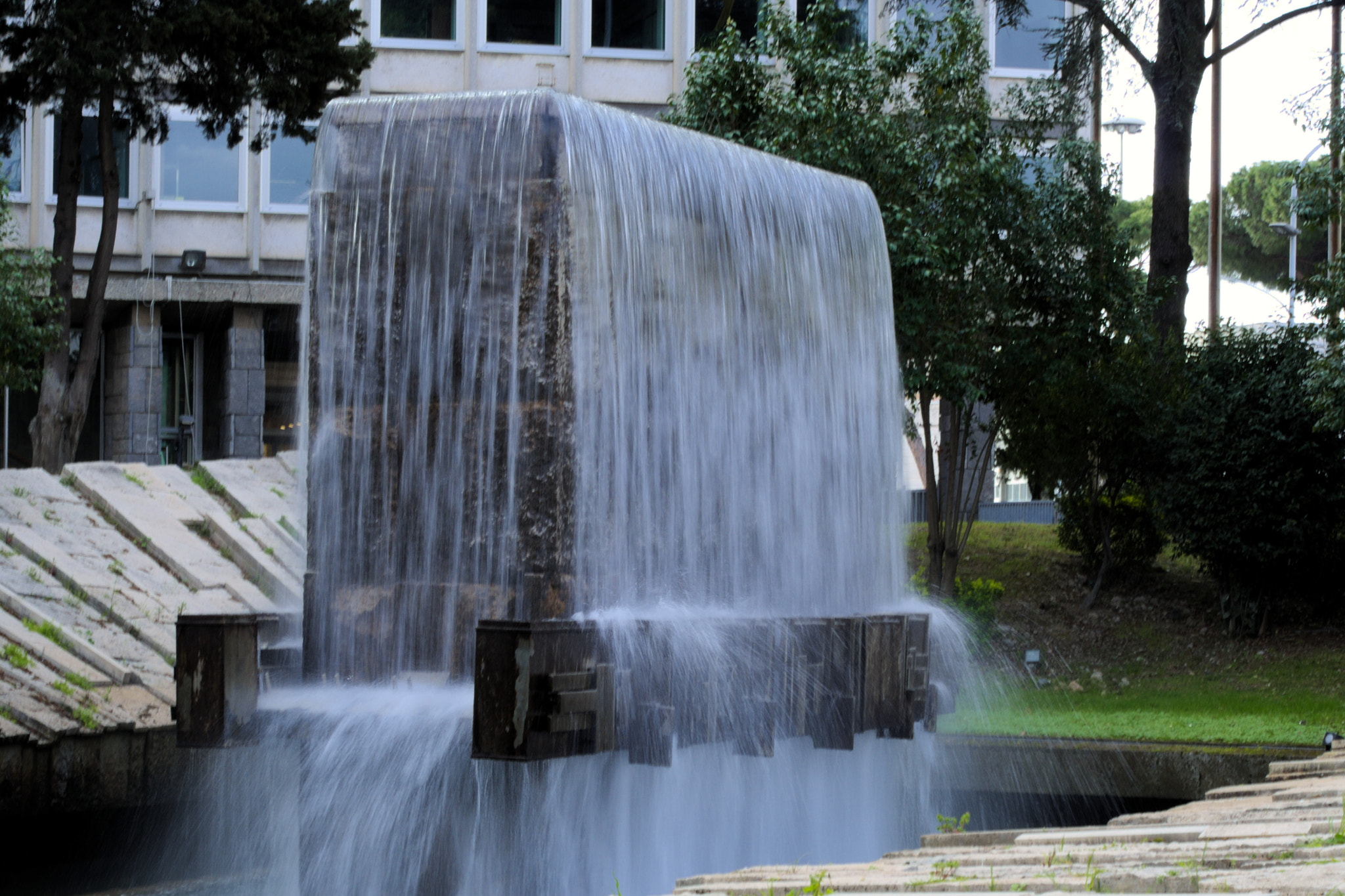 Pentax K-5 sample photo. Water strips photography