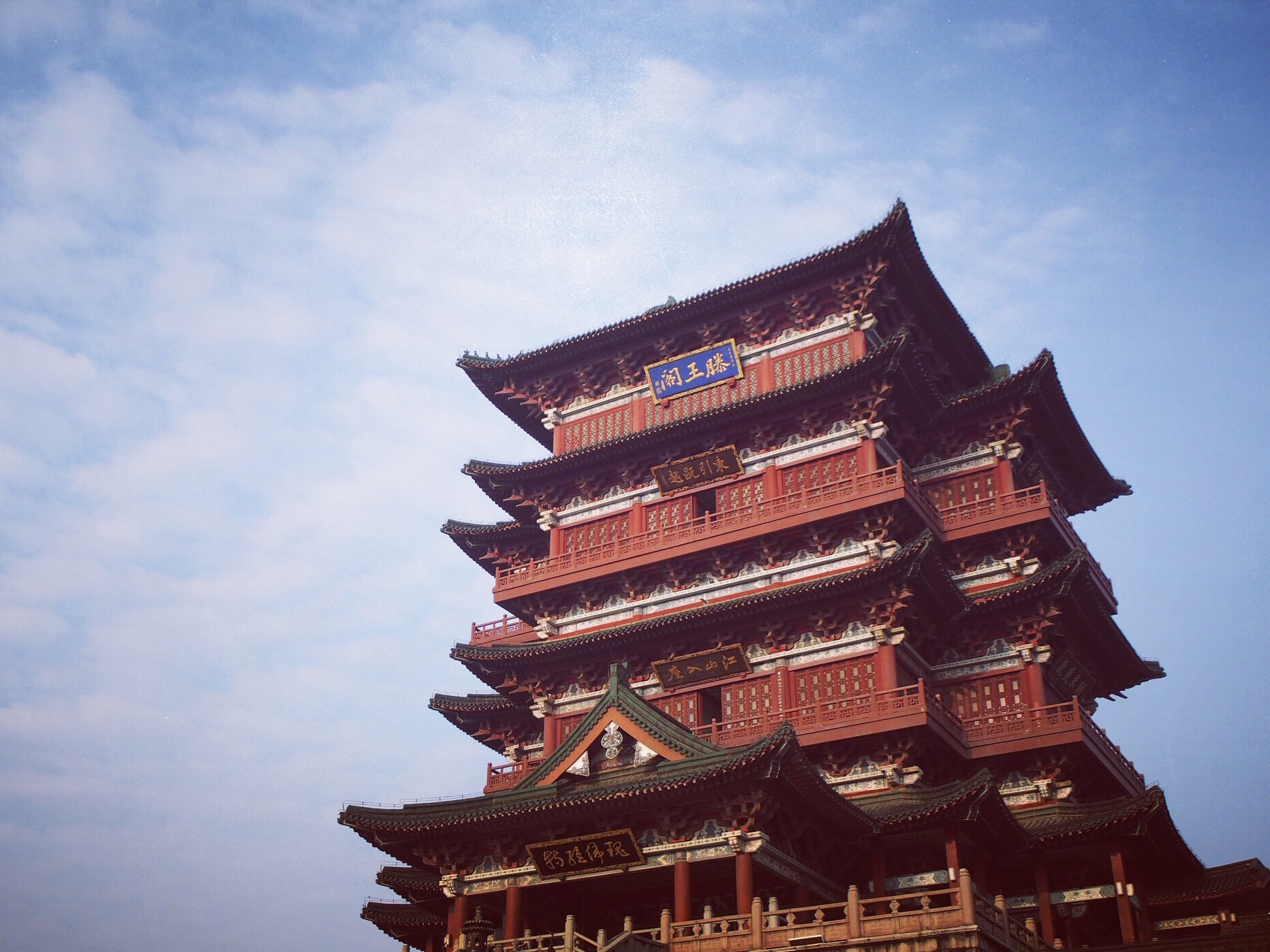 Olympus PEN E-P5 sample photo. 滕王阁。 photography