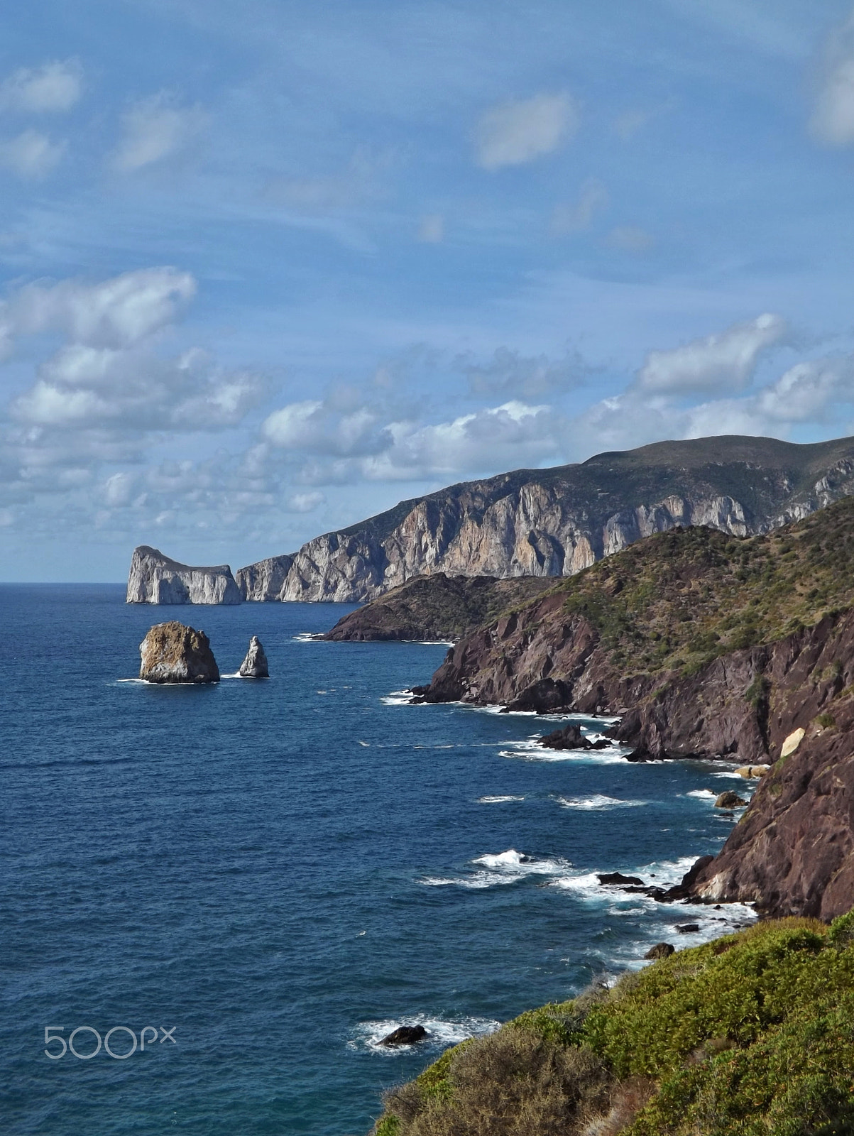 Fujifilm FinePix S4900 sample photo. Seascape of sardegna photography