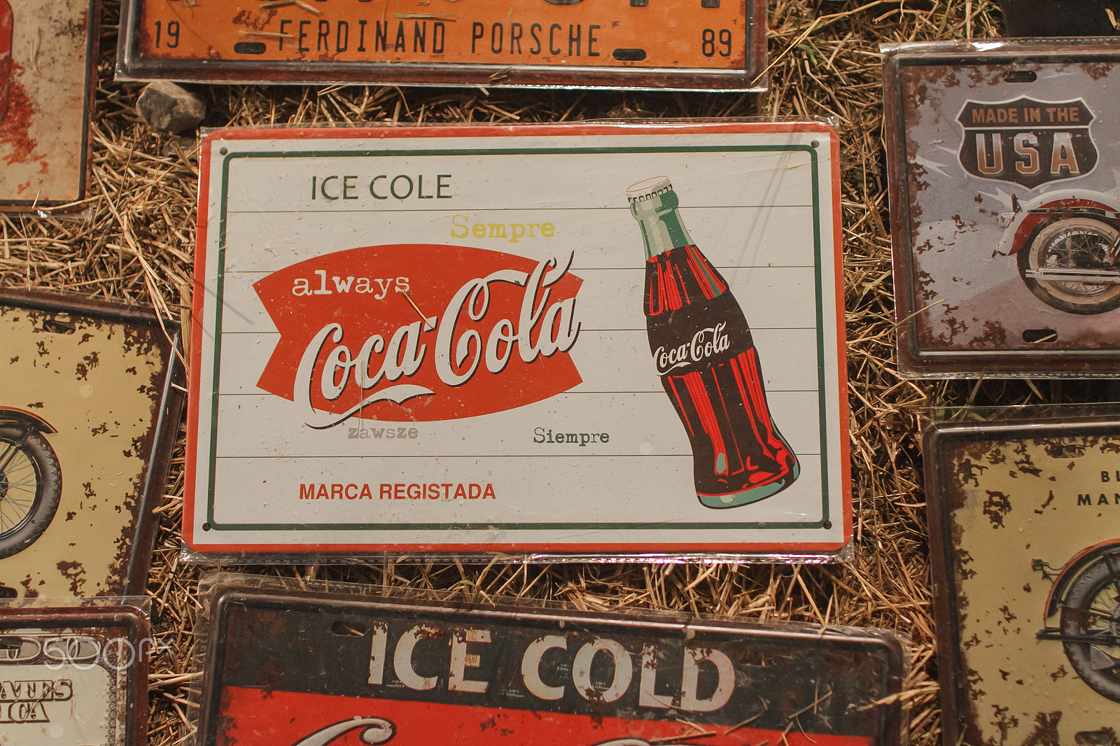 Sigma 30mm F1.4 EX DC HSM sample photo. Vintage coca-cola logo . coca-cola is a carbonated soft drink on photography