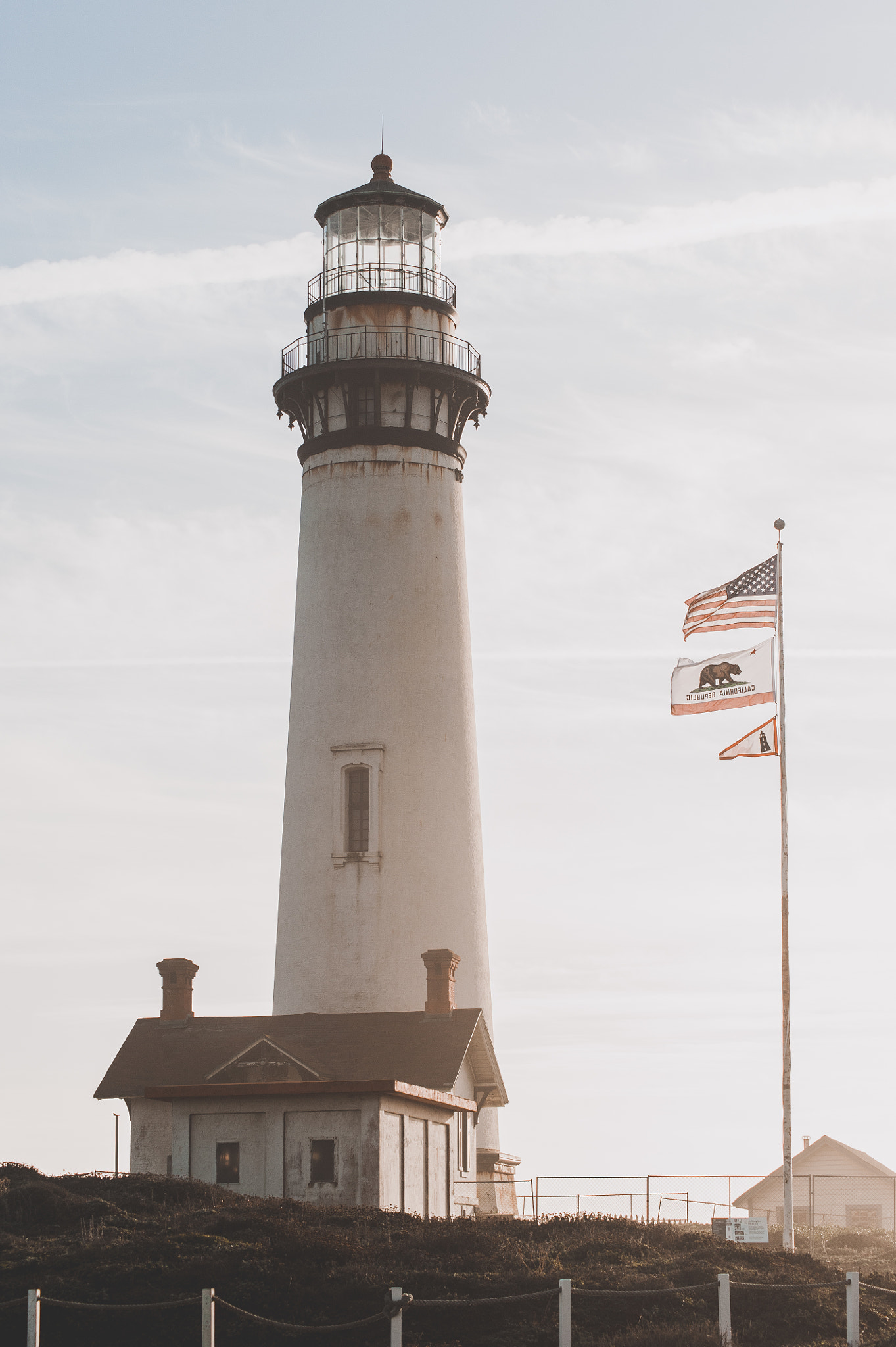 Nikon D700 + Tamron SP 70-300mm F4-5.6 Di VC USD sample photo. The pigeon point lighthouse photography