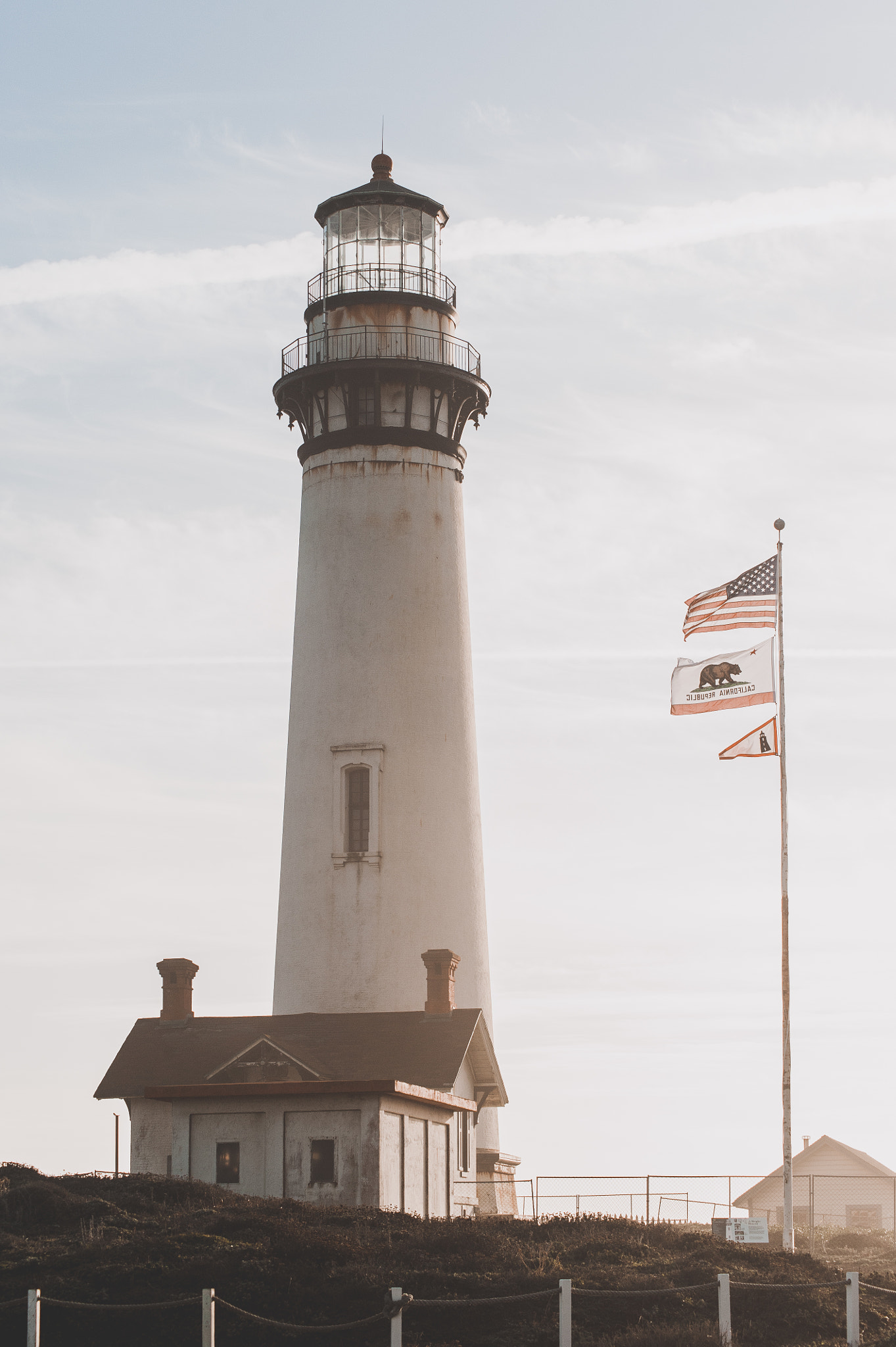 Nikon D700 sample photo. The pigeon point lighthouse photography