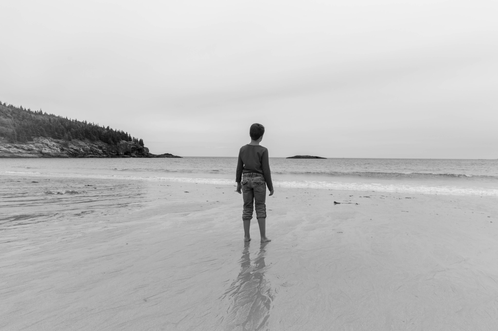 Nikon D3200 sample photo. Sand beach acadia photography