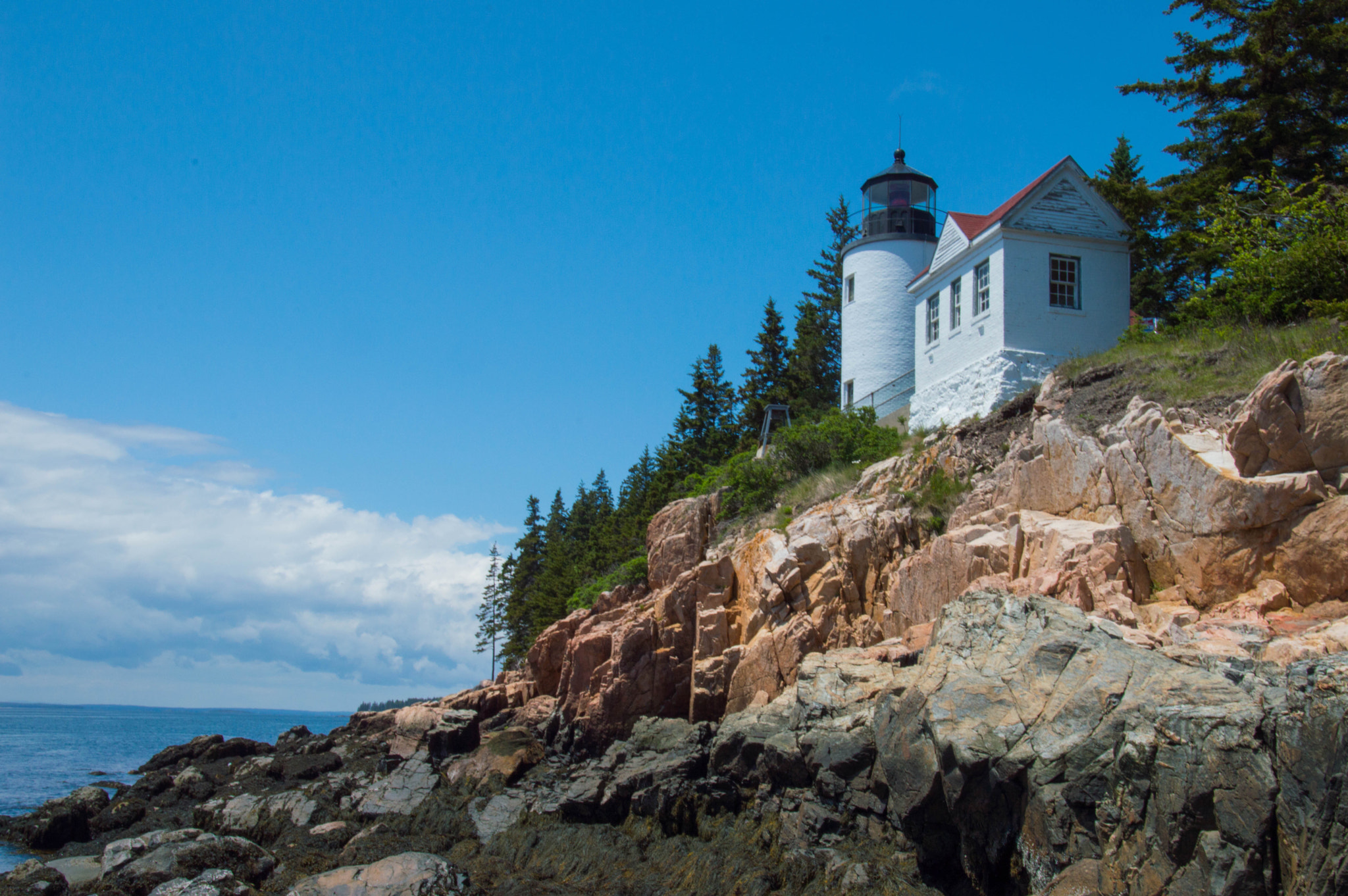 Nikon D3200 sample photo. Bass harbor head lighthouse iii photography