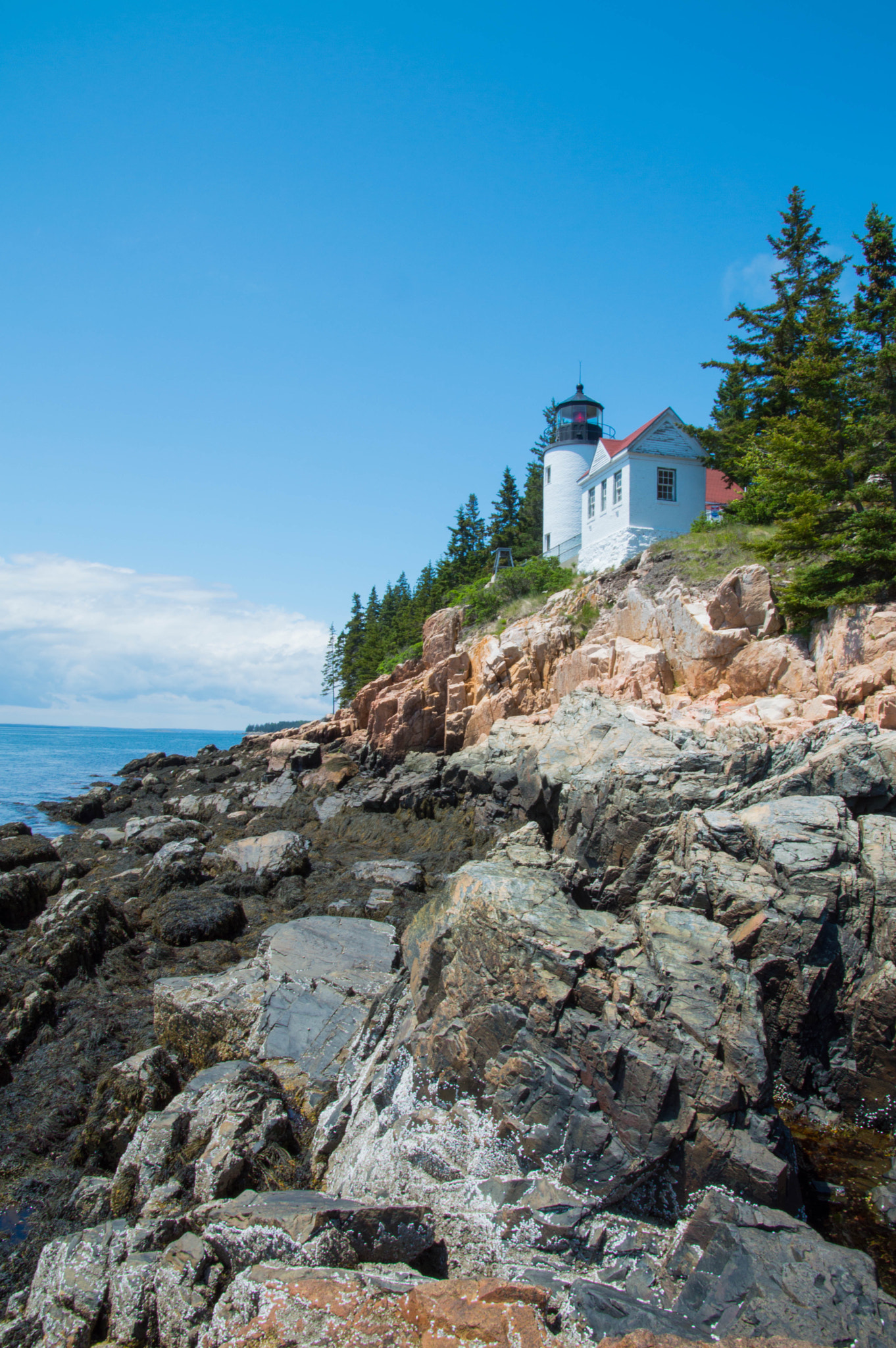 Nikon D3200 sample photo. Bass harbor head lighthouse ii photography
