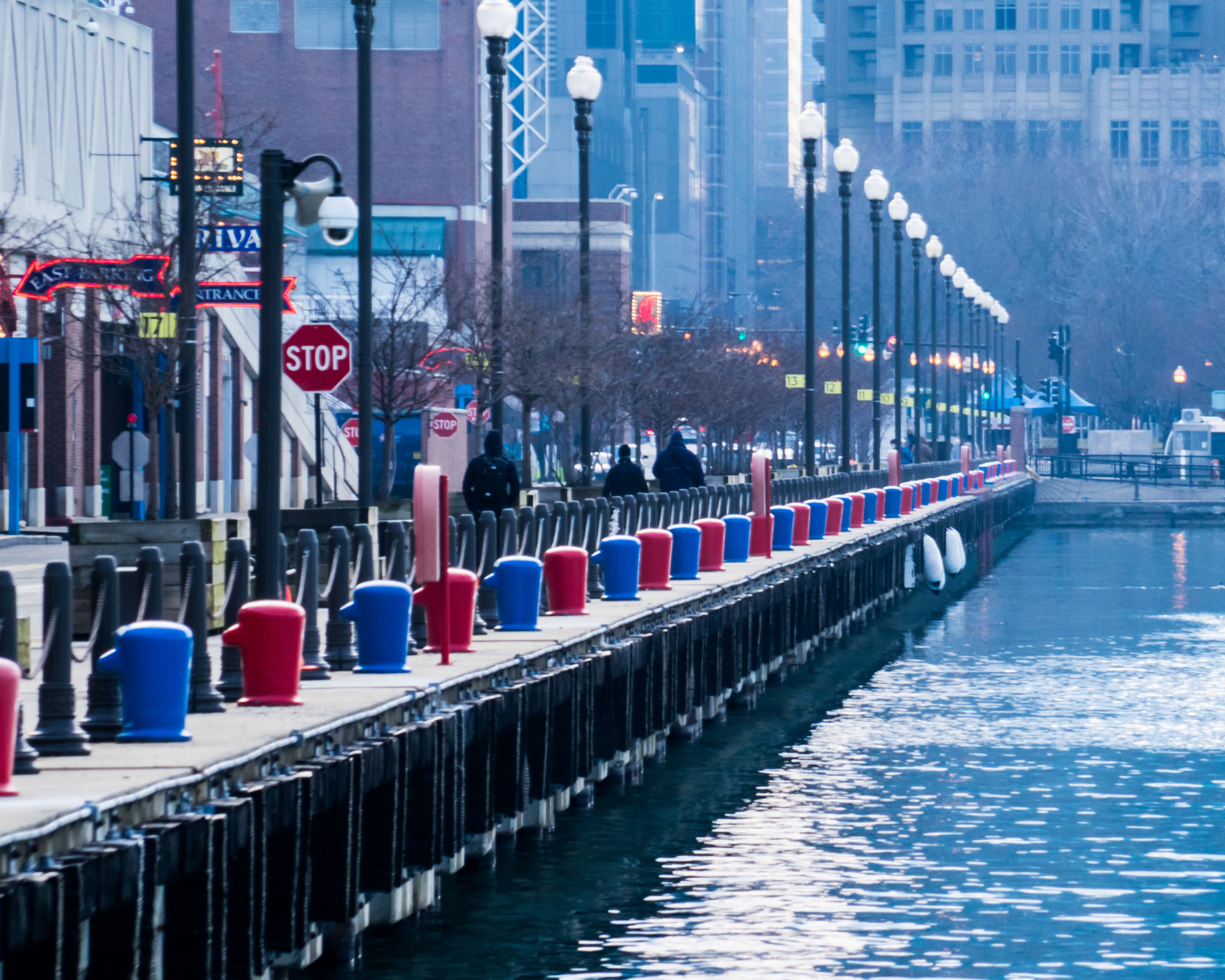 Sony FE 24-240mm F3.5-6.3 OSS sample photo. The pier at dawn photography