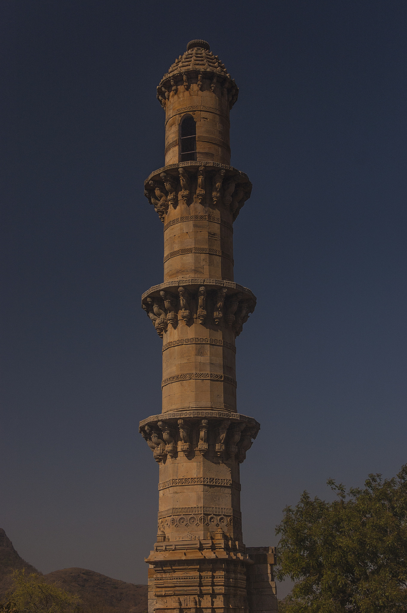 Nikon D40 sample photo. Ek minar ki masjid at champaner, gujarat, india photography