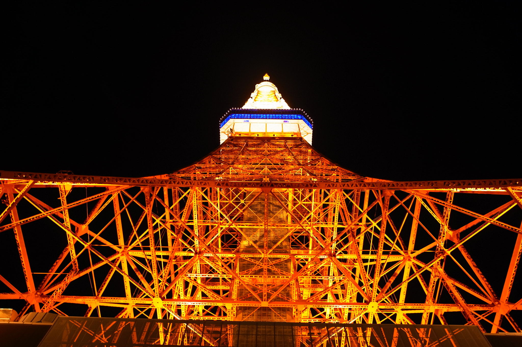 Ricoh GXR A12 sample photo. Tokyo tower at night! photography