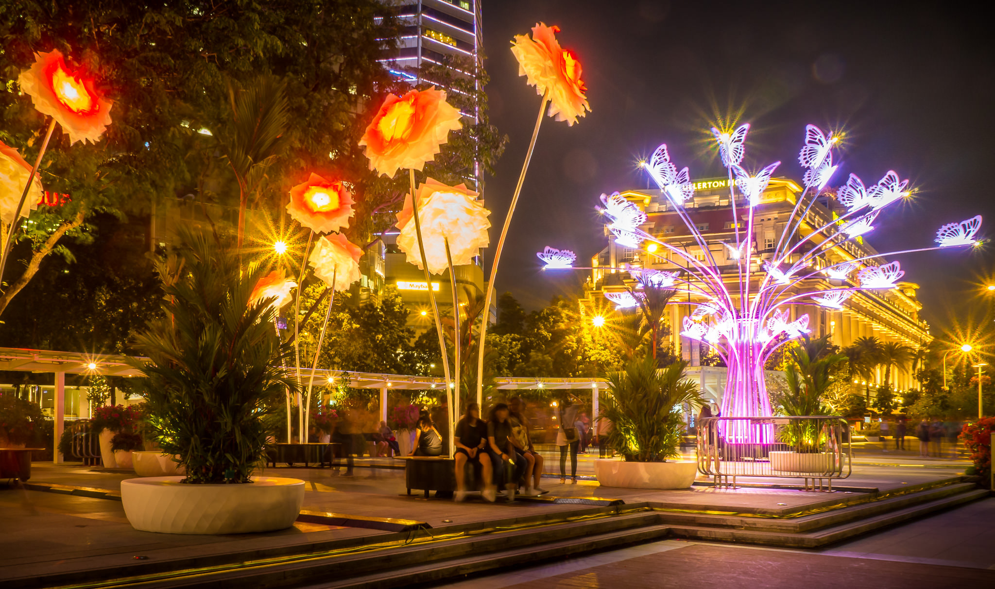 Olympus OM-D E-M10 sample photo. I light marina bay photography