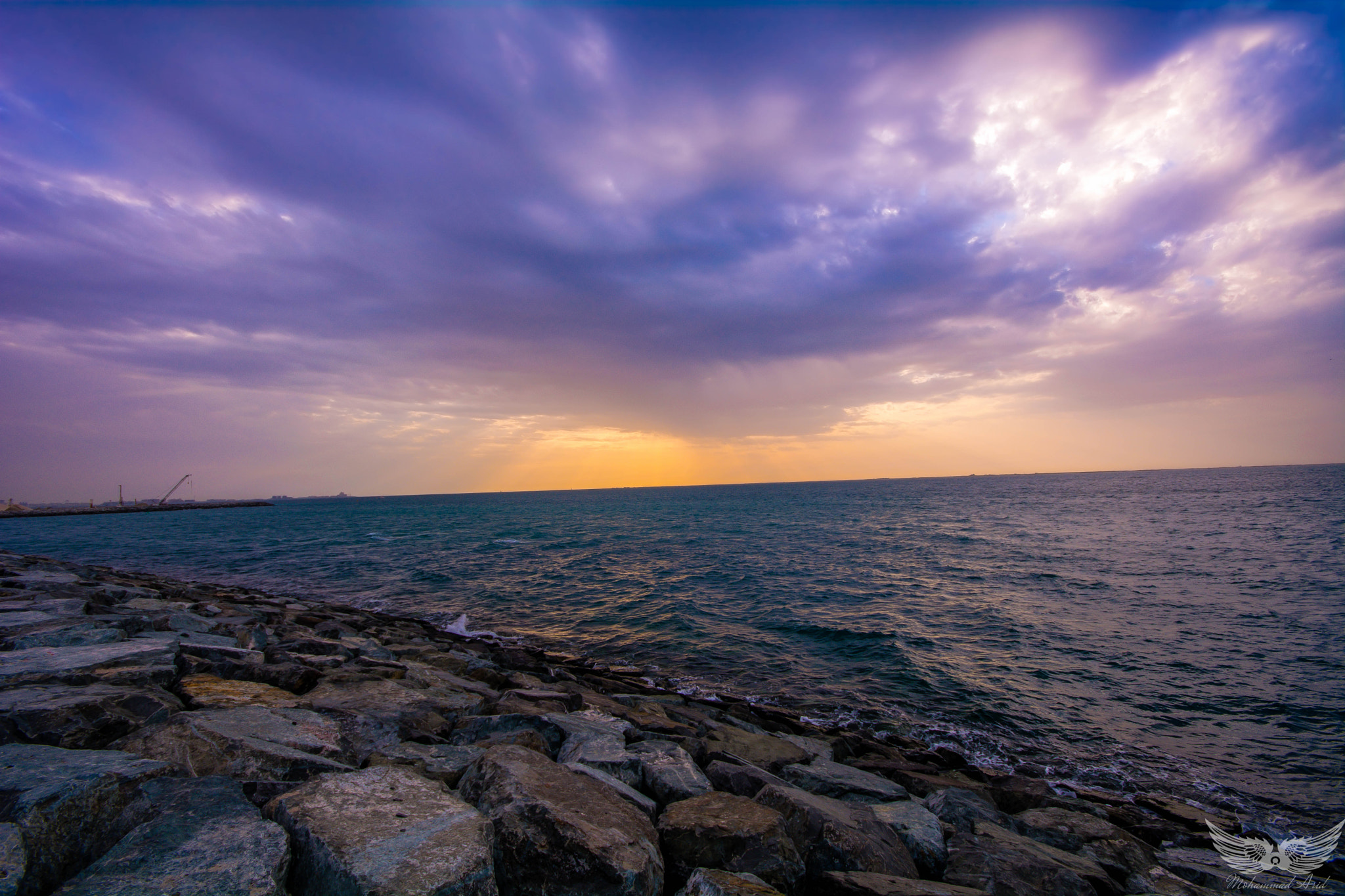 Sigma 10-20mm F4-5.6 EX DC HSM sample photo. The sea with rocks photography