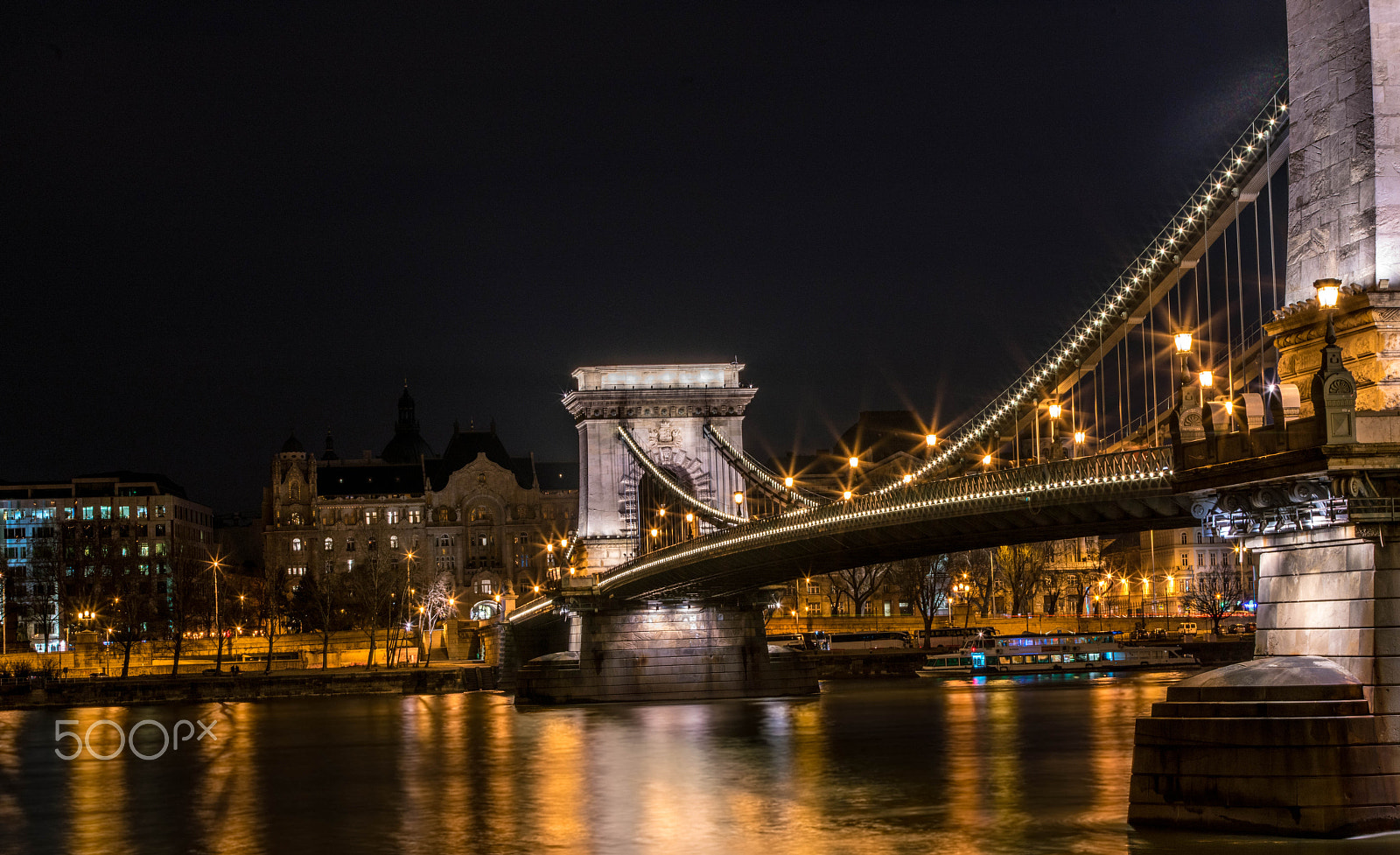 Canon EF 70-200mm F2.8L IS II USM sample photo. Chain bridge photography