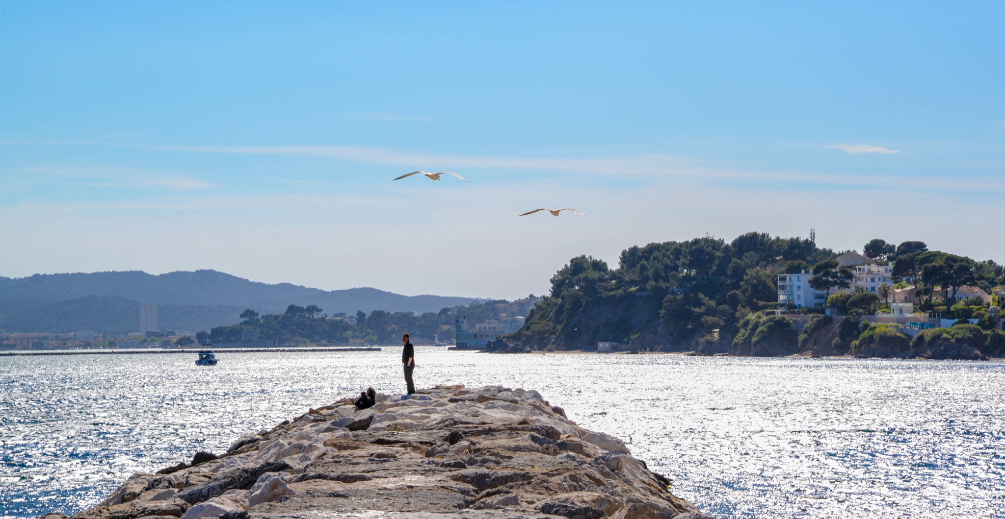 Nikon D610 + Sigma 24-105mm F4 DG OS HSM Art sample photo. Mourillon beach photography